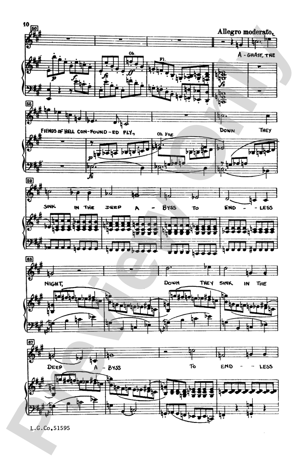 The Creation: SATB Choral Book