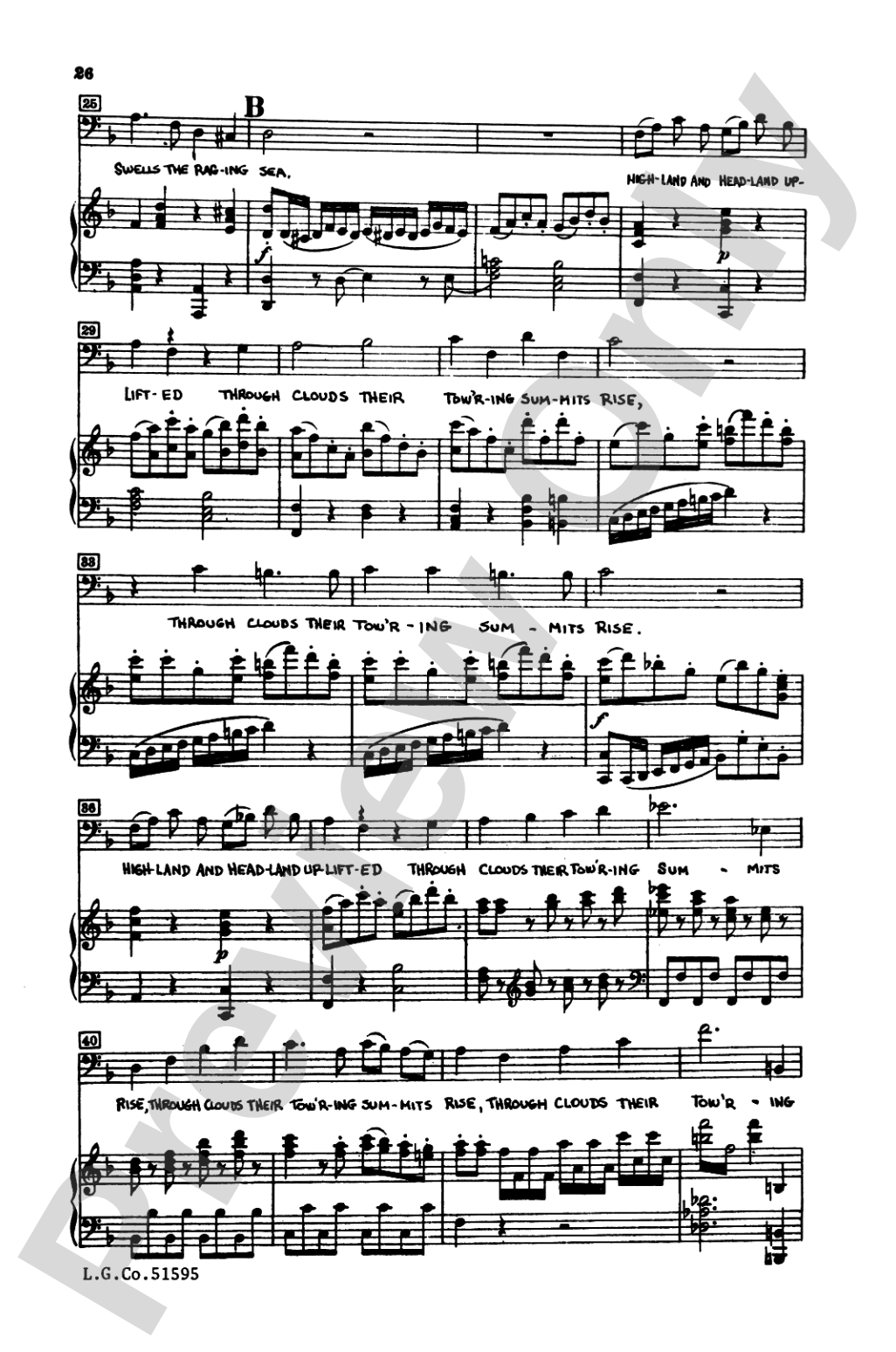 The Creation: SATB Choral Book