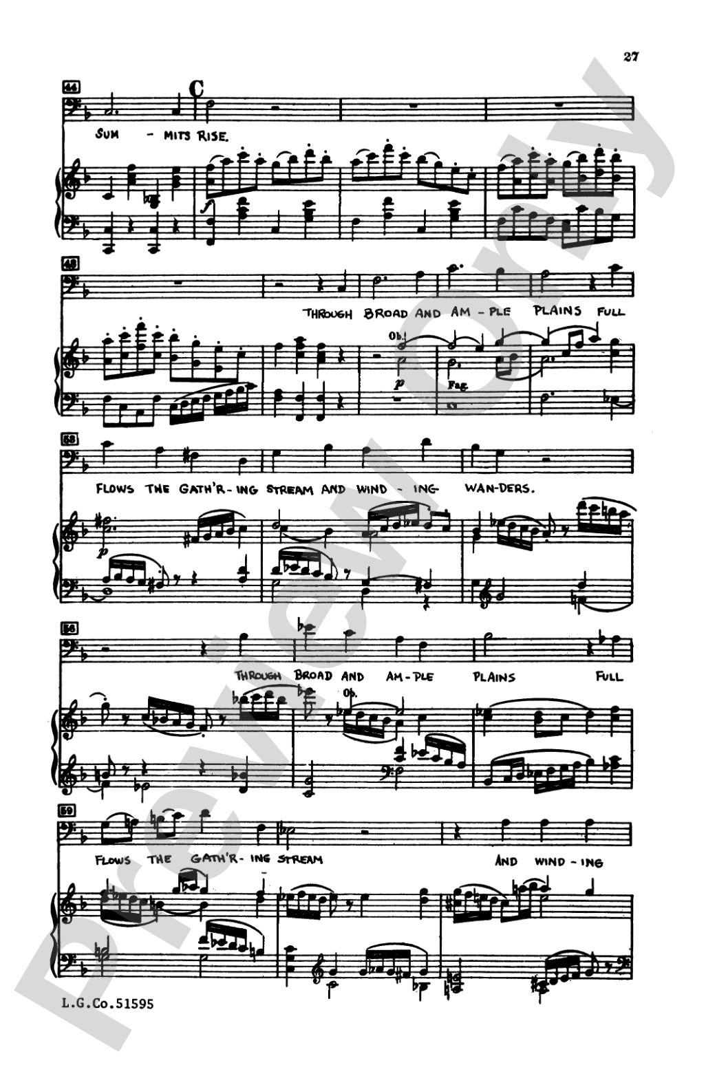 The Creation: SATB Choral Book