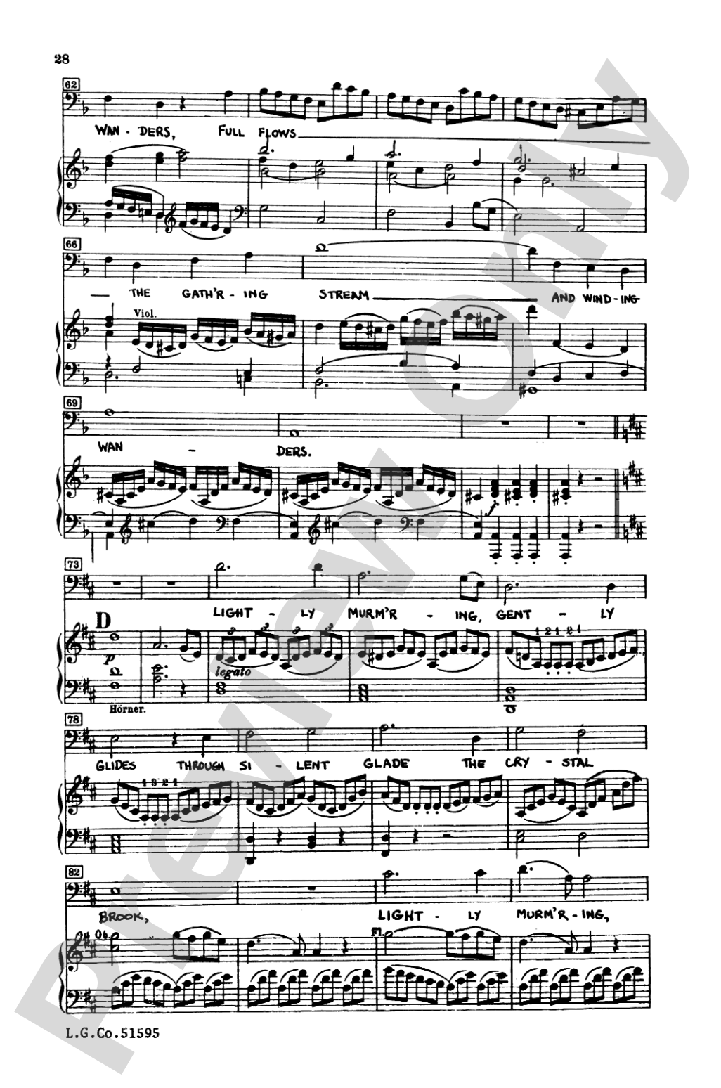 The Creation: SATB Choral Book