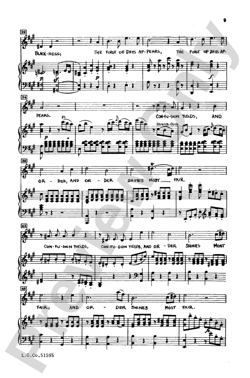 The Creation: SATB Choral Book