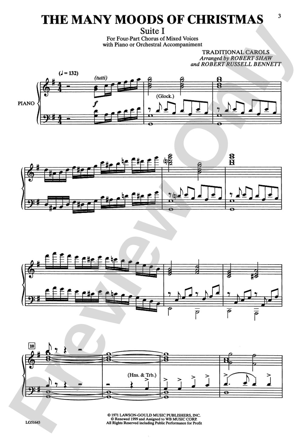 The Many Moods of Christmas: Suite 1 SATB Choir