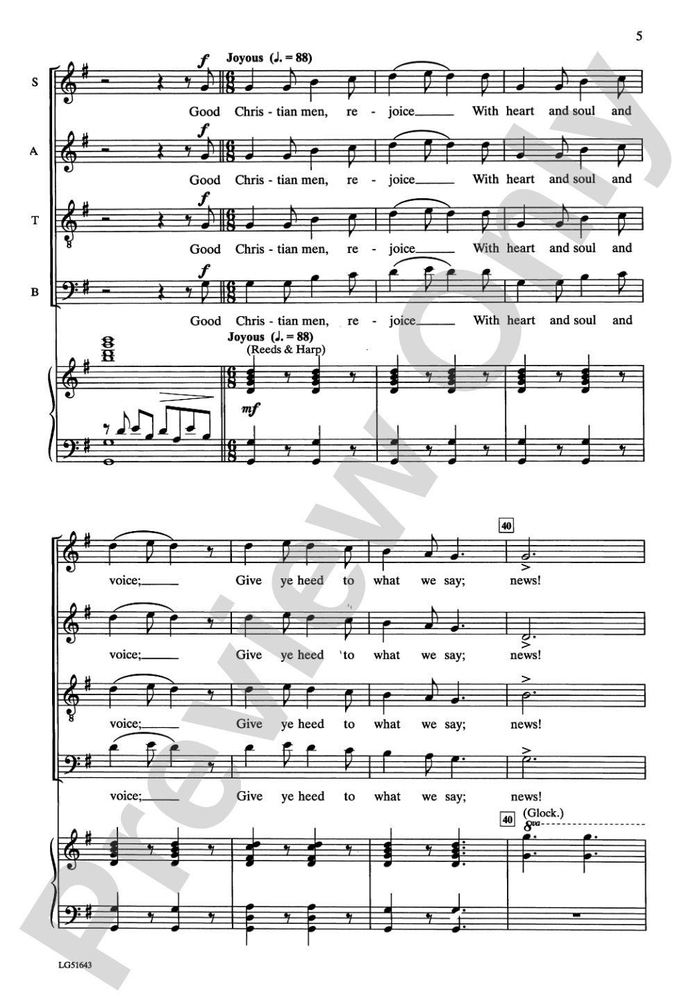 The Many Moods of Christmas: Suite 1 SATB Choir