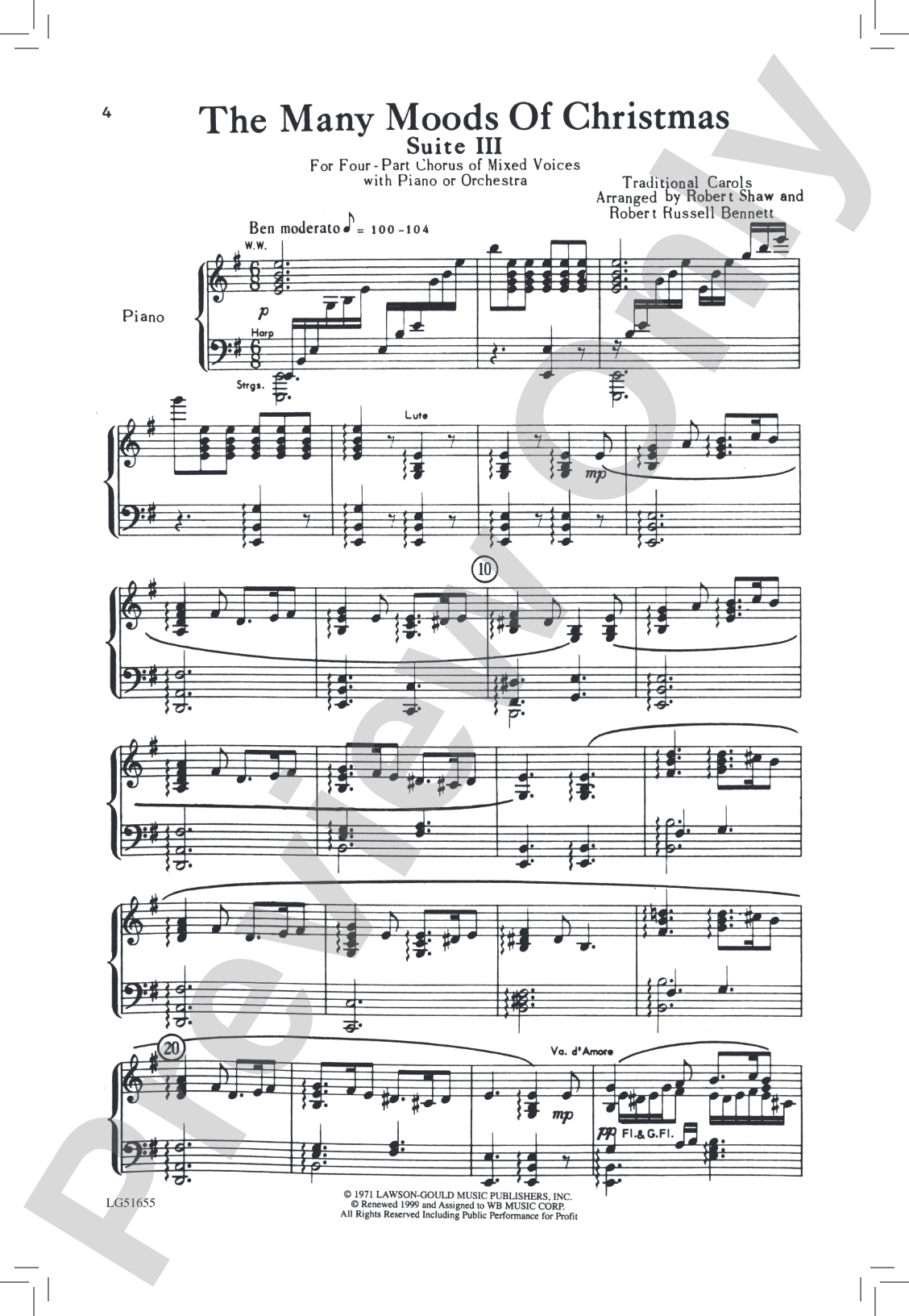 The Many Moods of Christmas: Suite 3 SATB Choir