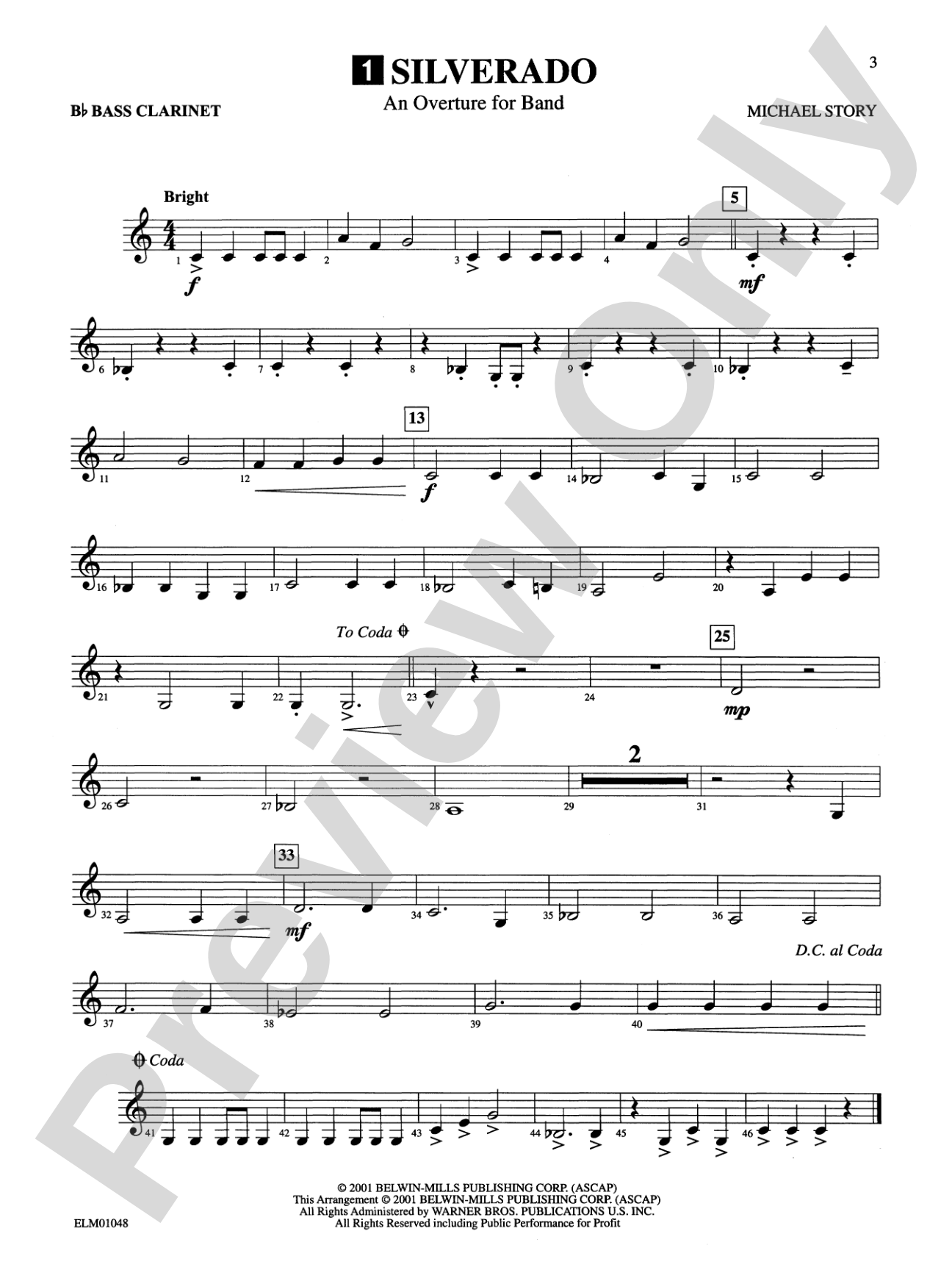 Belwin Beginning Band, Book One (featuring the works of Michael Story): Concert Band