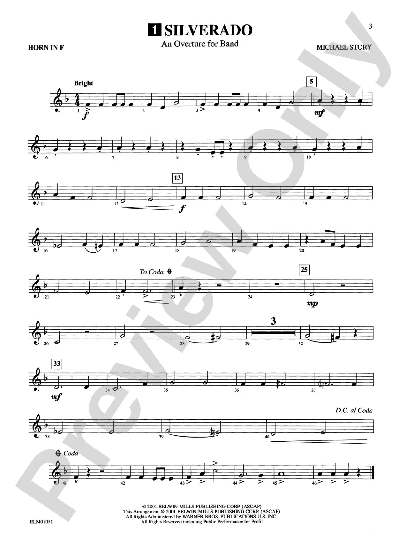 Belwin Beginning Band, Book One (featuring the works of Michael Story): Concert Band