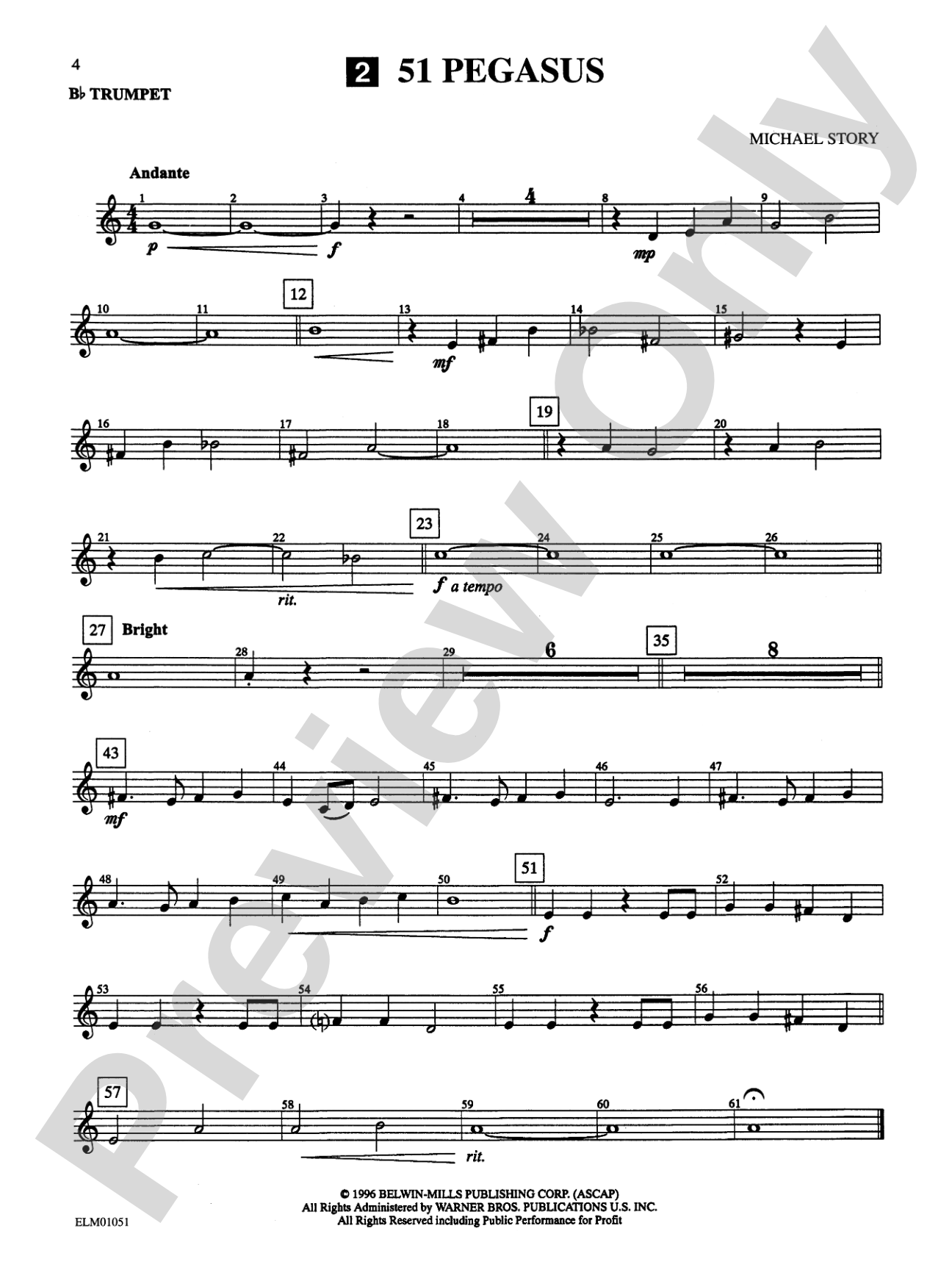 Belwin Beginning Band, Book One (featuring the works of Michael Story): Concert Band