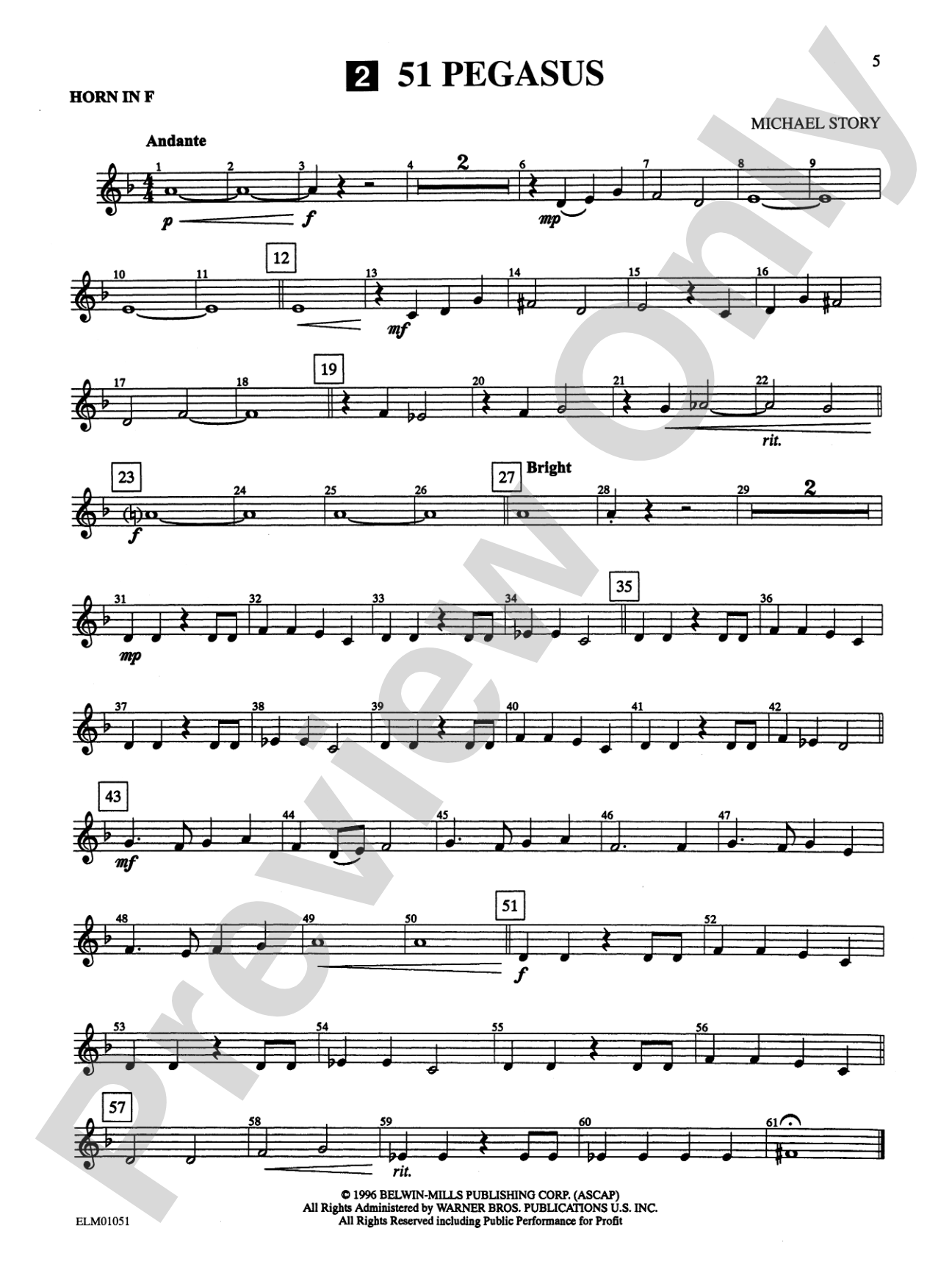 Belwin Beginning Band, Book One (featuring the works of Michael Story): Concert Band