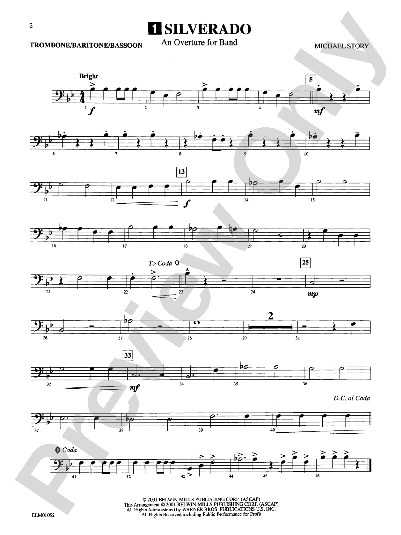 Belwin Beginning Band, Book One (featuring the works of Michael Story): Concert Band