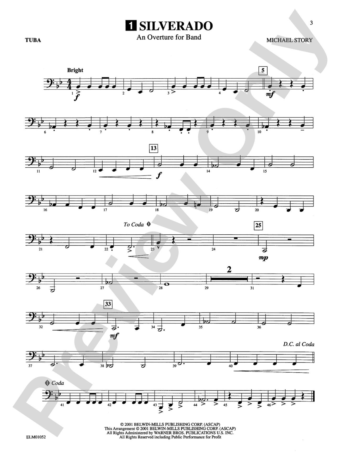 Belwin Beginning Band, Book One (featuring the works of Michael Story): Concert Band
