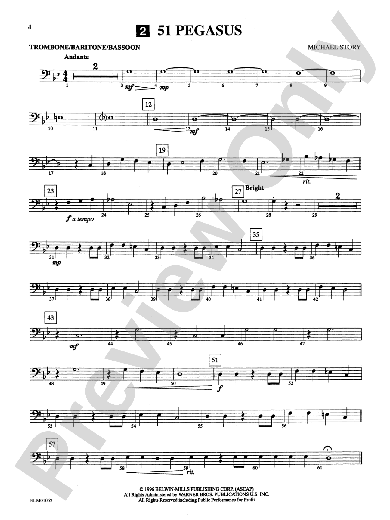 Belwin Beginning Band, Book One (featuring the works of Michael Story): Concert Band