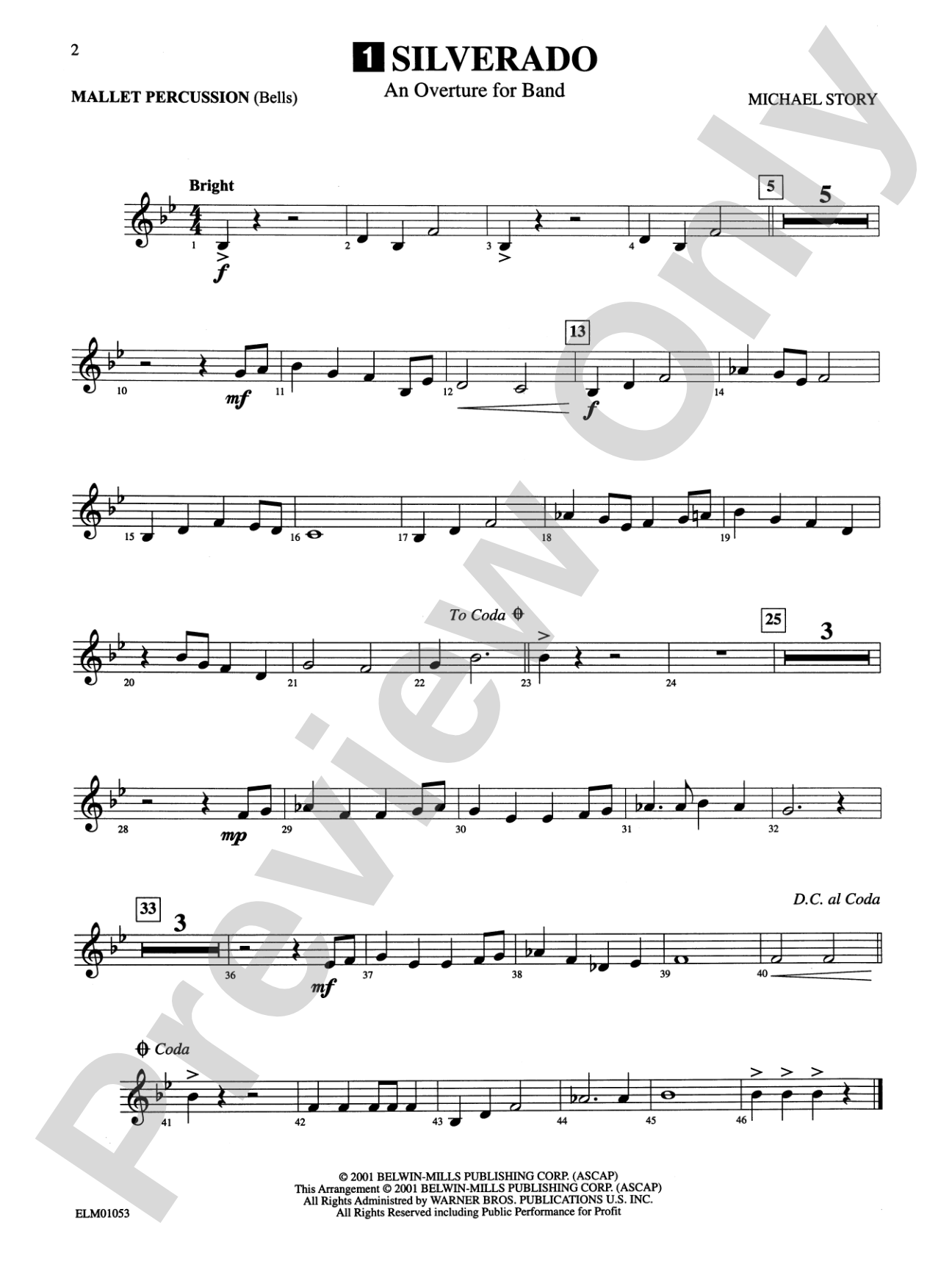 Belwin Beginning Band, Book One (featuring the works of Michael Story): Concert Band