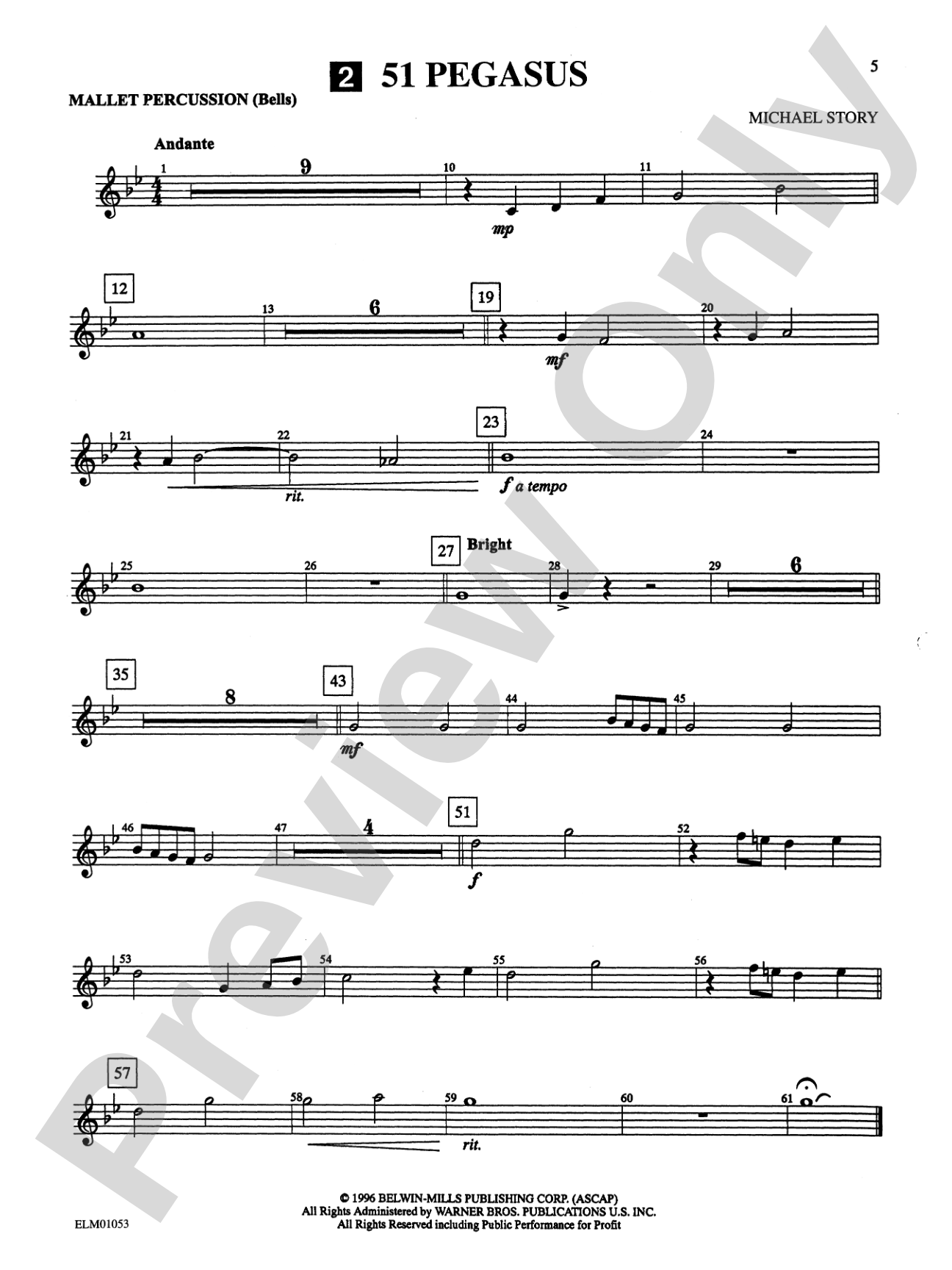 Belwin Beginning Band, Book One (featuring the works of Michael Story): Concert Band