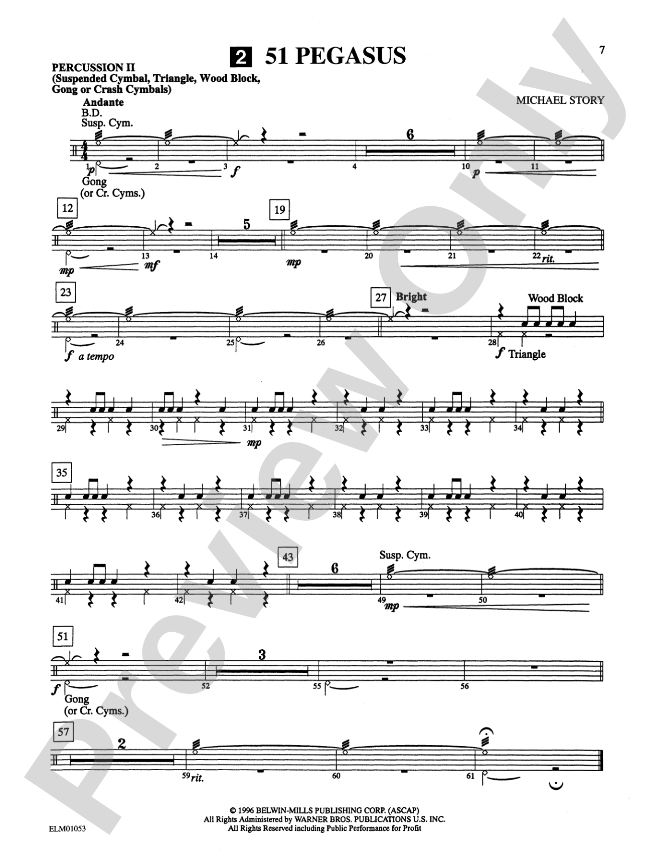 Belwin Beginning Band, Book One (featuring the works of Michael Story): Concert Band
