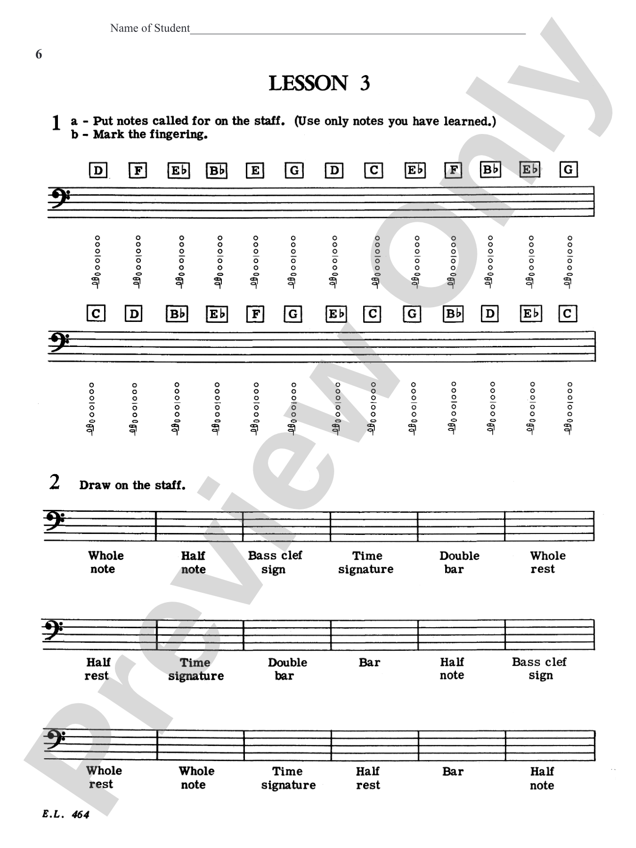 Bassoon Note Speller: Concert Band