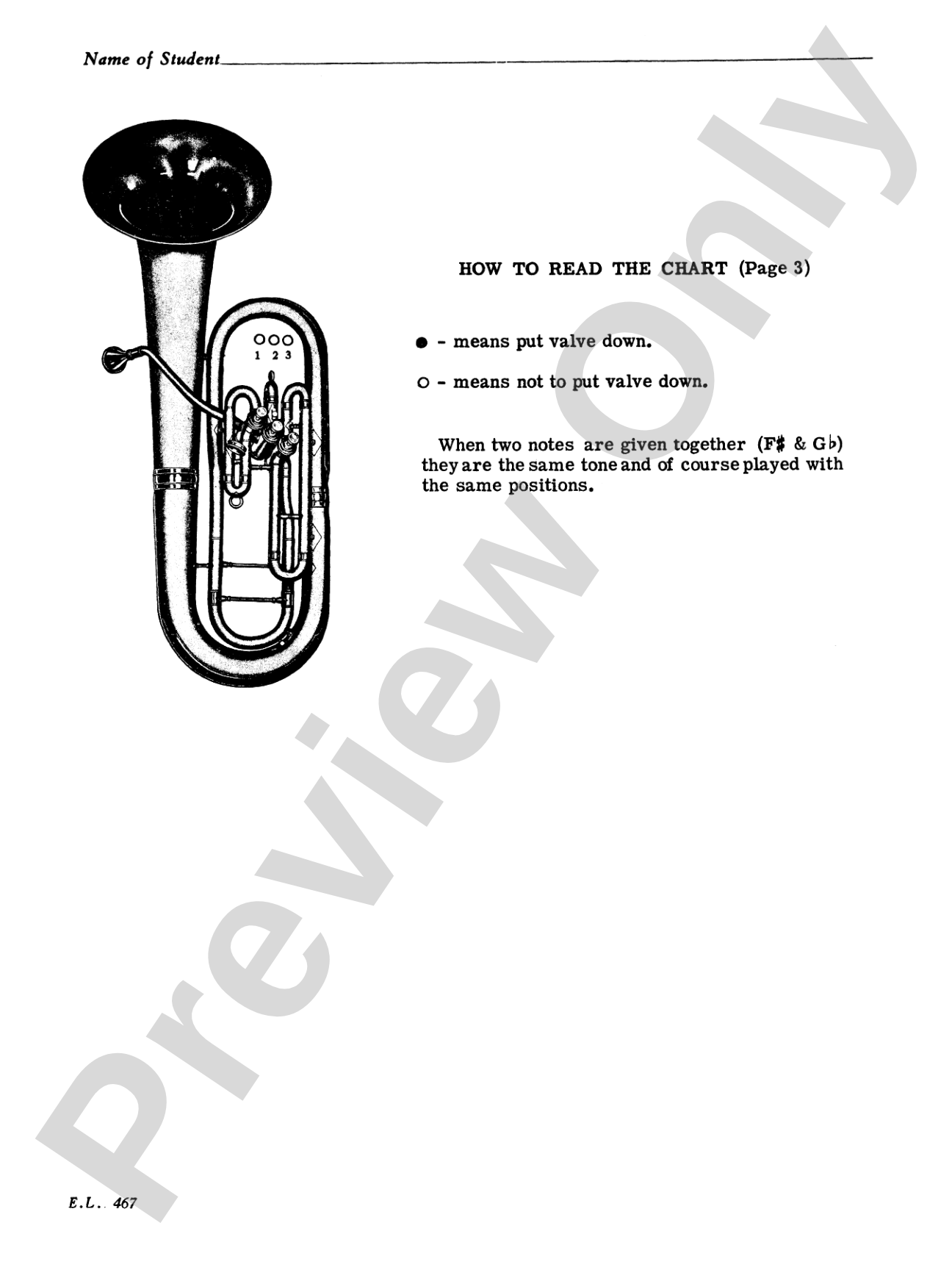 Baritone B.C. Note Speller: Concert Band
