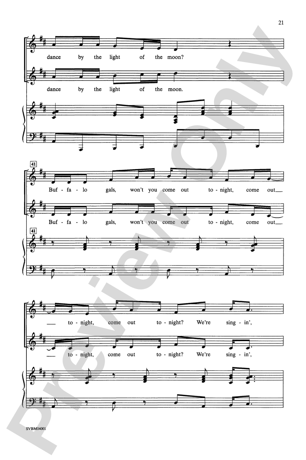 For the Boys: A Collection of Songs for Boys' Voices: 2-Part Choral Book