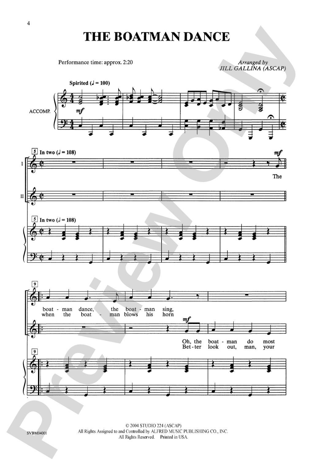 For the Boys: A Collection of Songs for Boys' Voices: 2-Part Choral Book