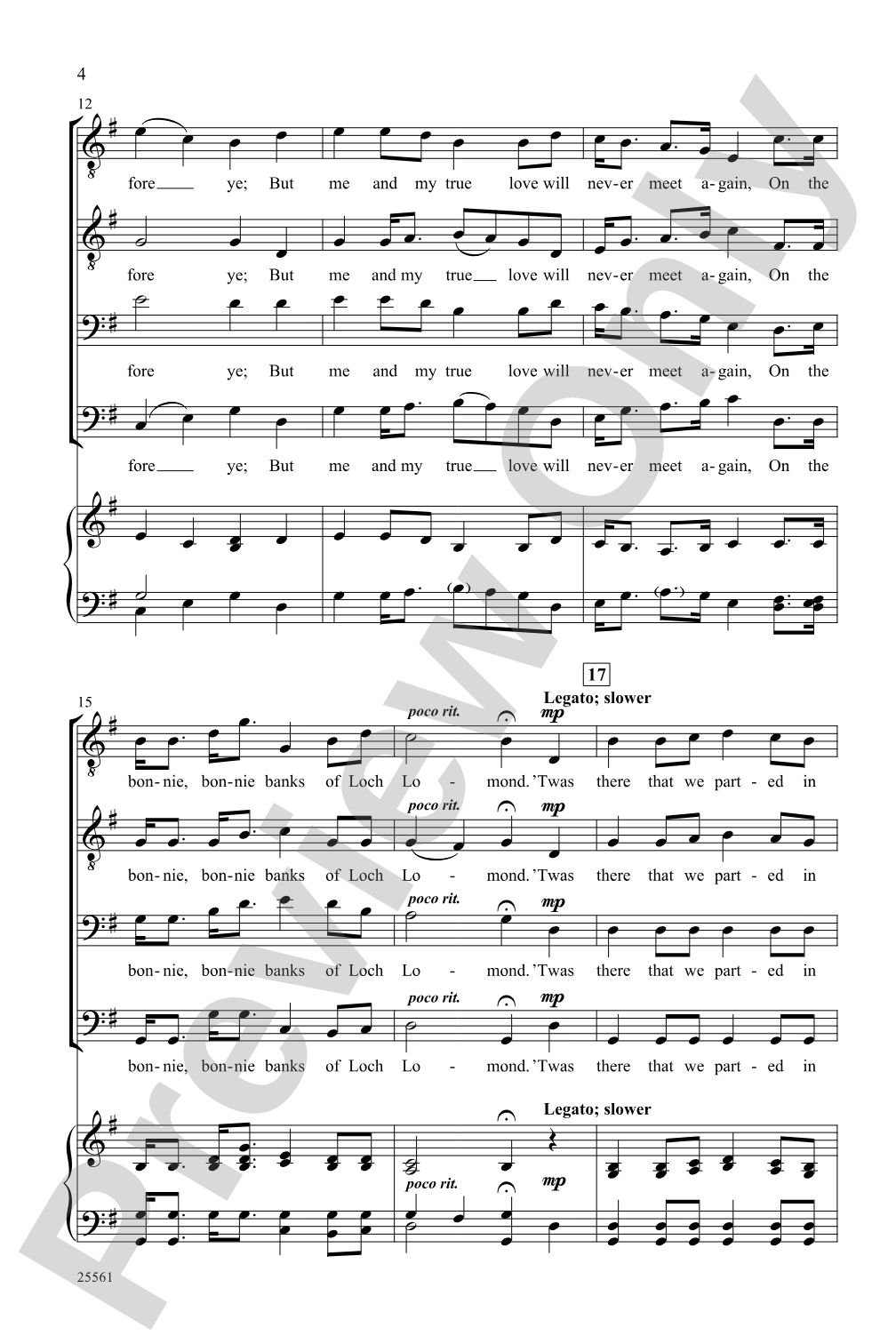 Vive l'Amour: Love Songs for Men's Voices: TTBB Choral Book