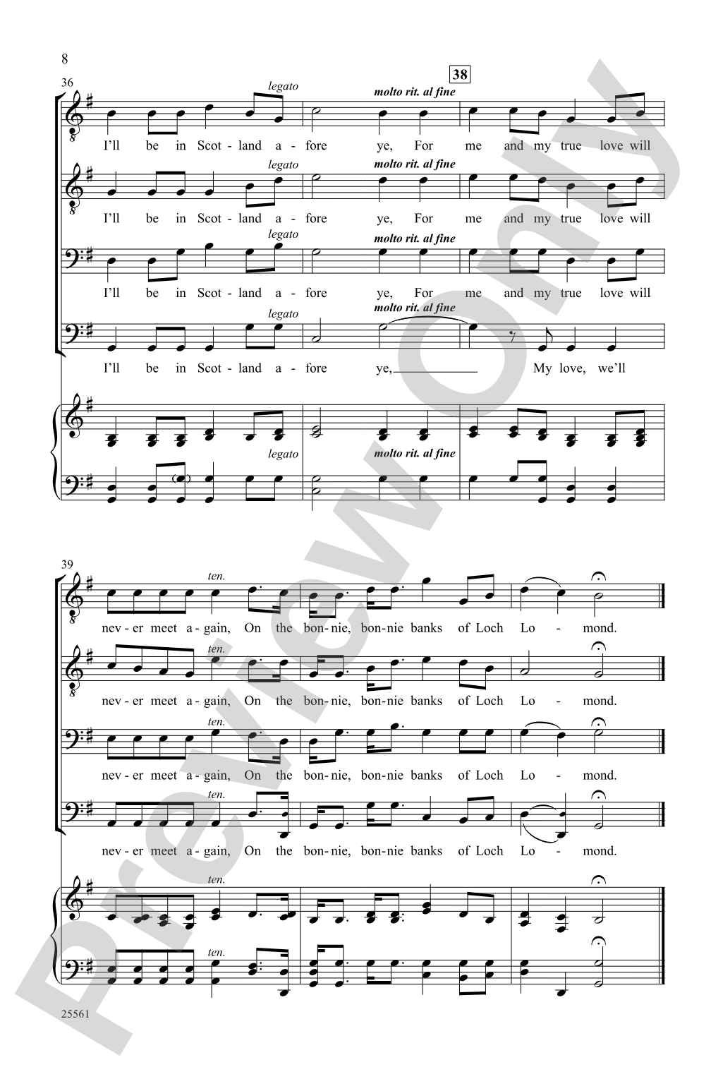 Vive l'Amour: Love Songs for Men's Voices: TTBB Choral Book