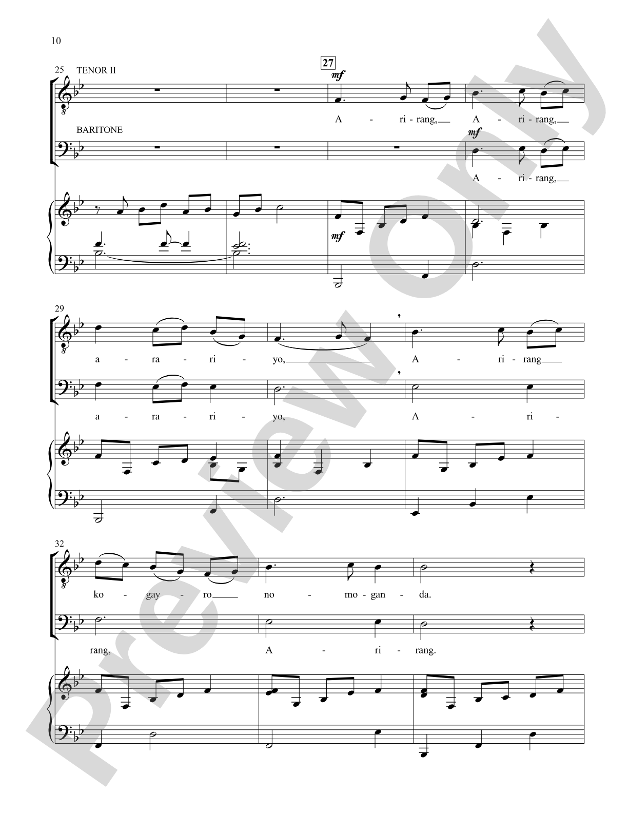 The Cambiata Collection: Range-Ready Repertoire for Developing TTB Choirs: Book & Online PDF/Audio