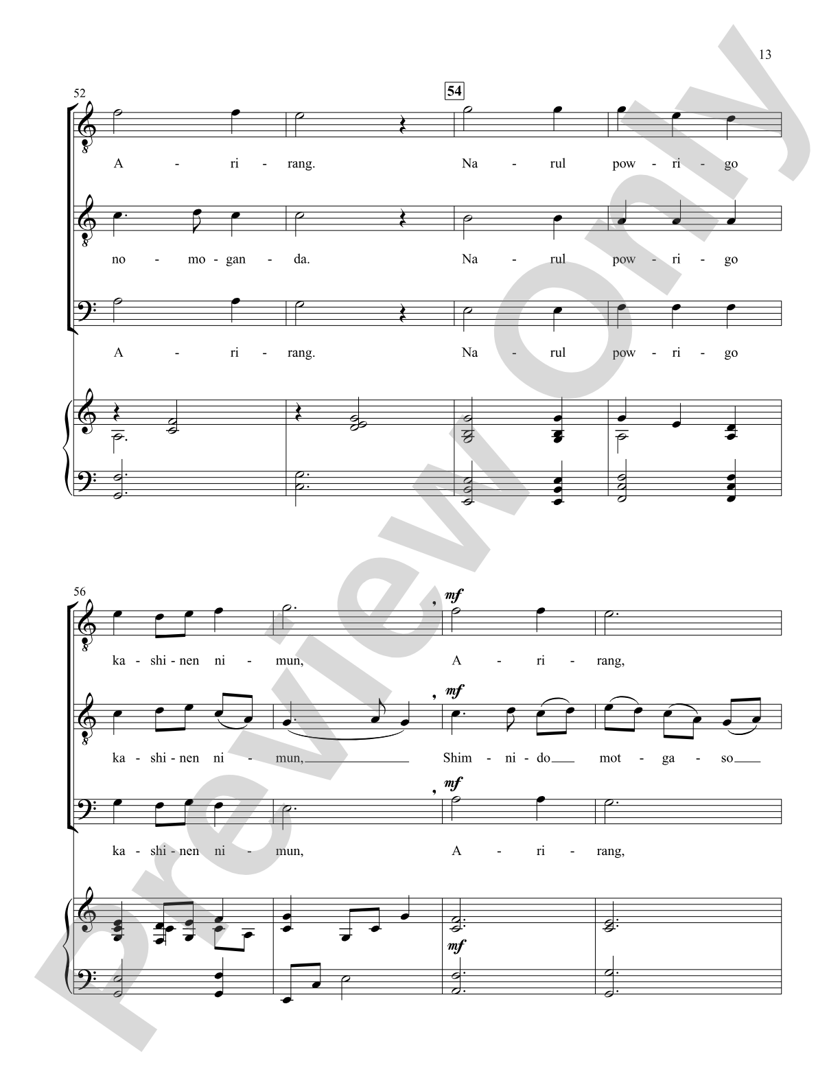 The Cambiata Collection: Range-Ready Repertoire for Developing TTB Choirs: Book & Online PDF/Audio