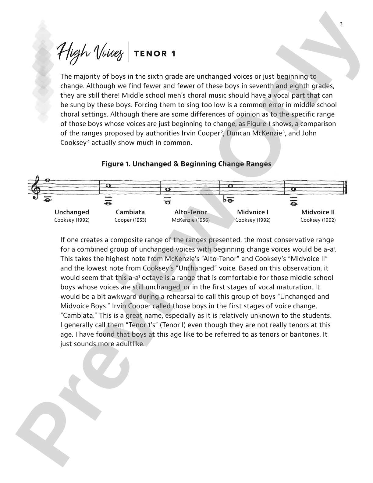 The Cambiata Collection: Range-Ready Repertoire for Developing TTB Choirs: Book & Online PDF/Audio