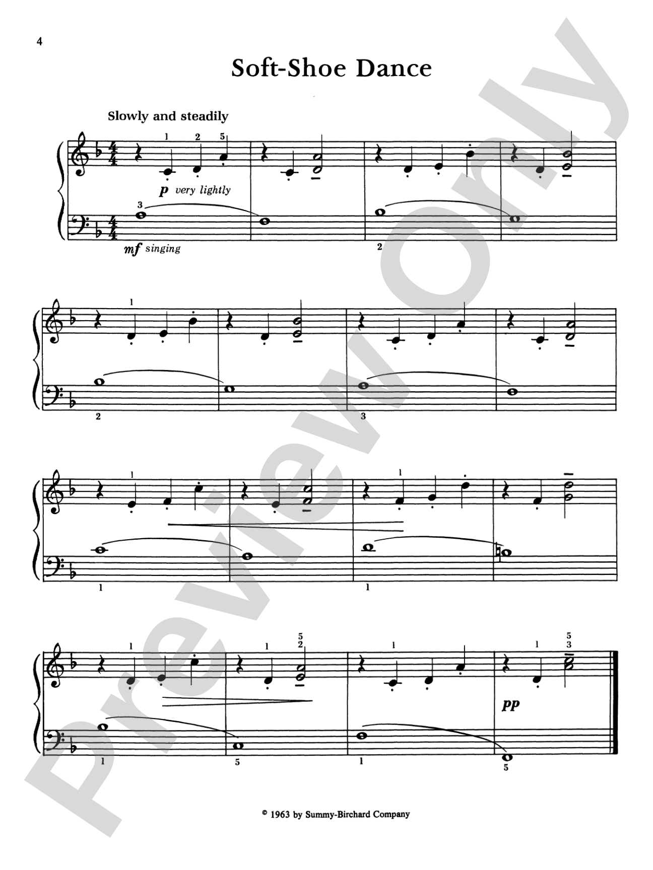 Supplementary Solos, Level 1: Piano
