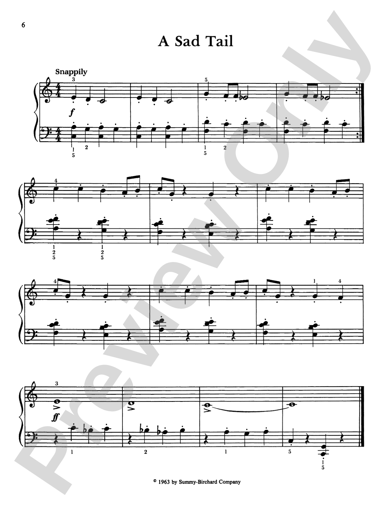 Supplementary Solos, Level 1: Piano