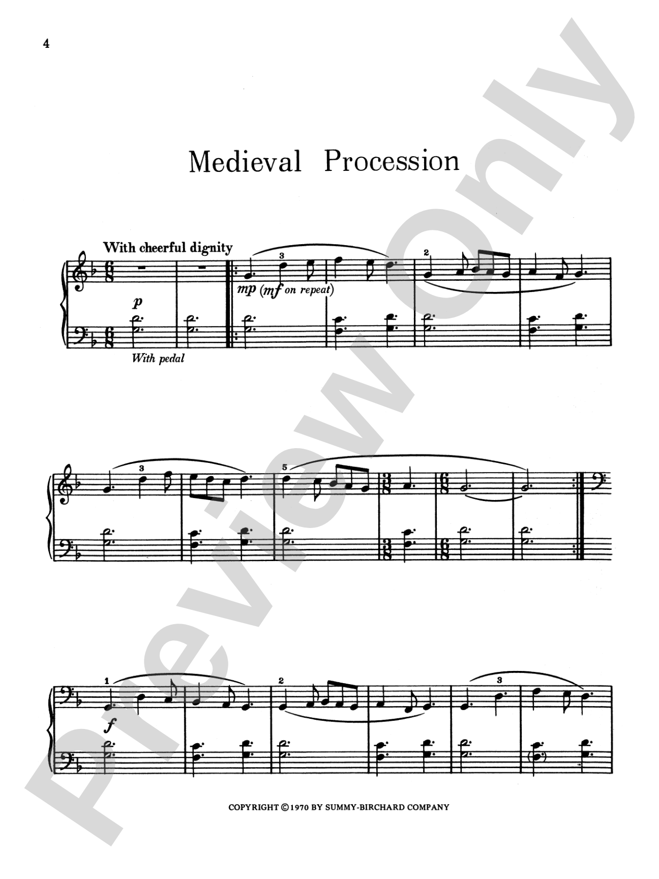 Supplementary Solos, Levels 3 & 4: Piano