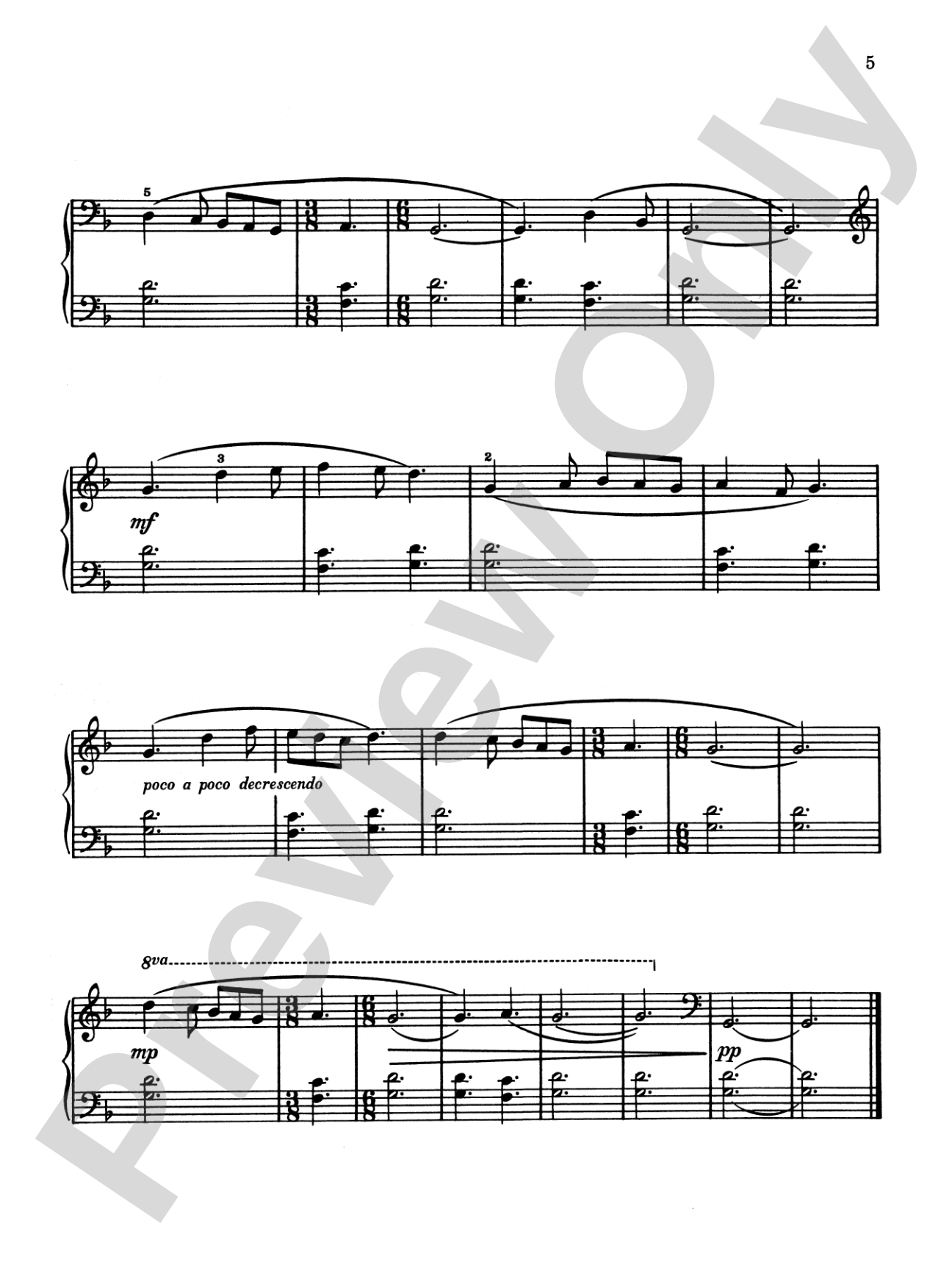Supplementary Solos, Levels 3 & 4: Piano