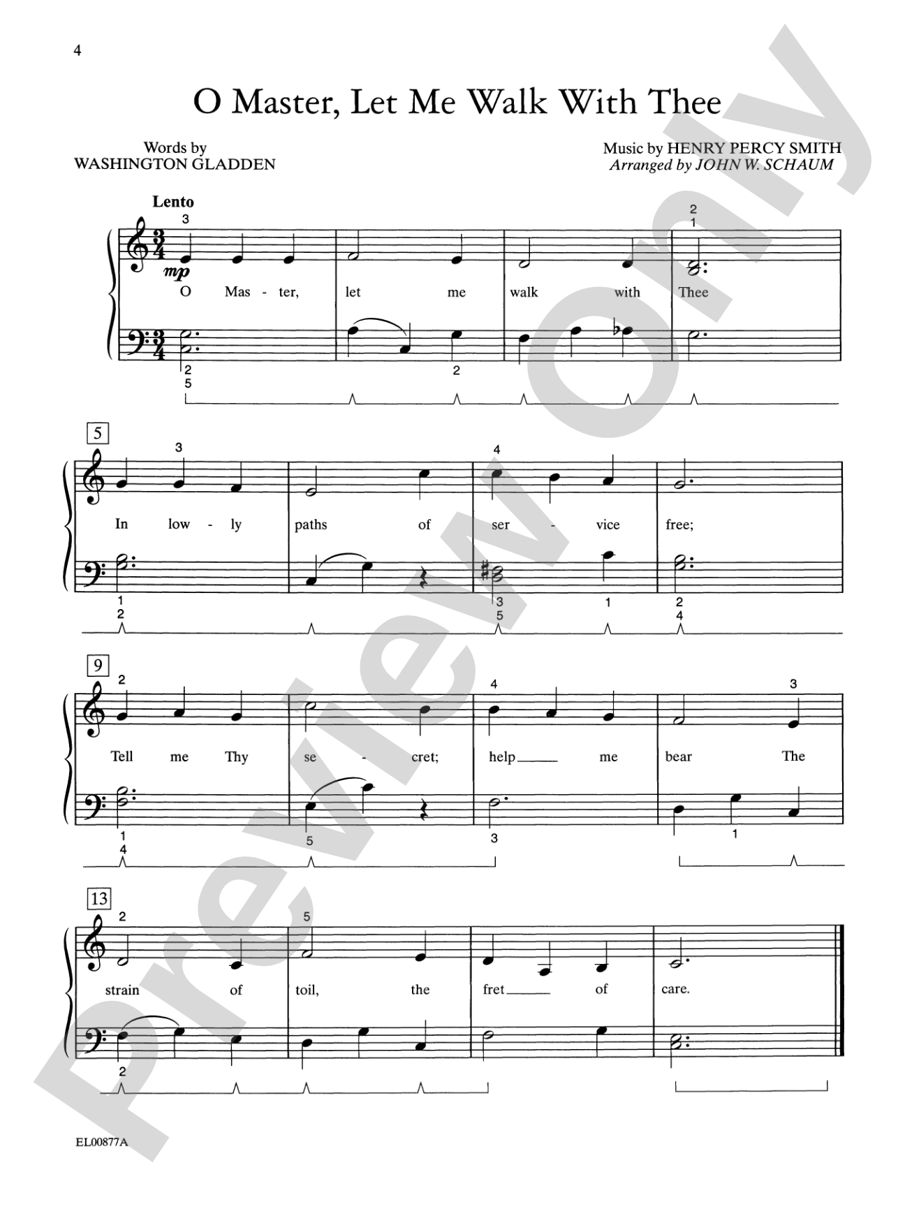Schaum Solo Piano Album Series: The Sacred Book: Piano