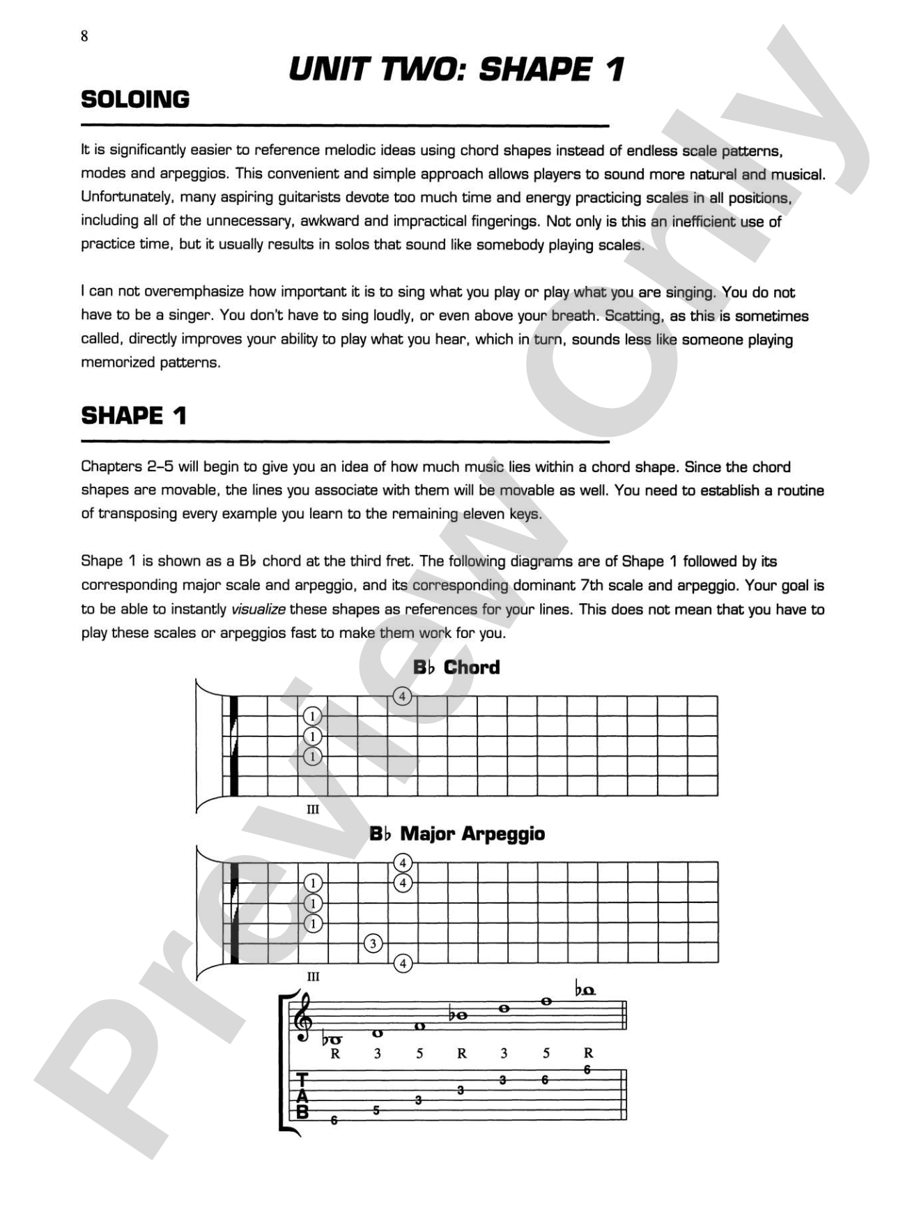 The Herb Ellis Jazz Guitar Method: Rhythm Shapes