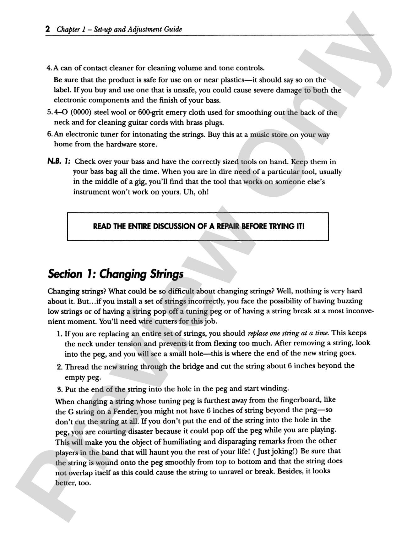 Serious Electric Bass: The Bass Player's Complete Guide to Scales and Chords
