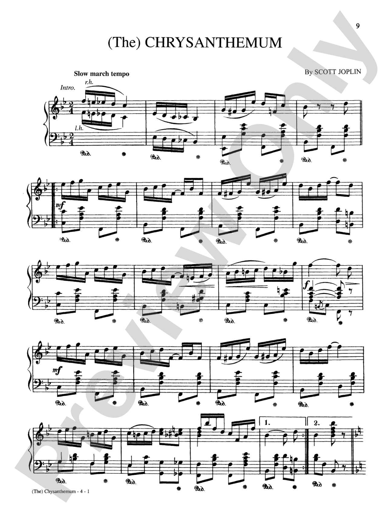 The Piano Style of Scott Joplin: Some of Joplin's Best for Advanced Piano: Piano