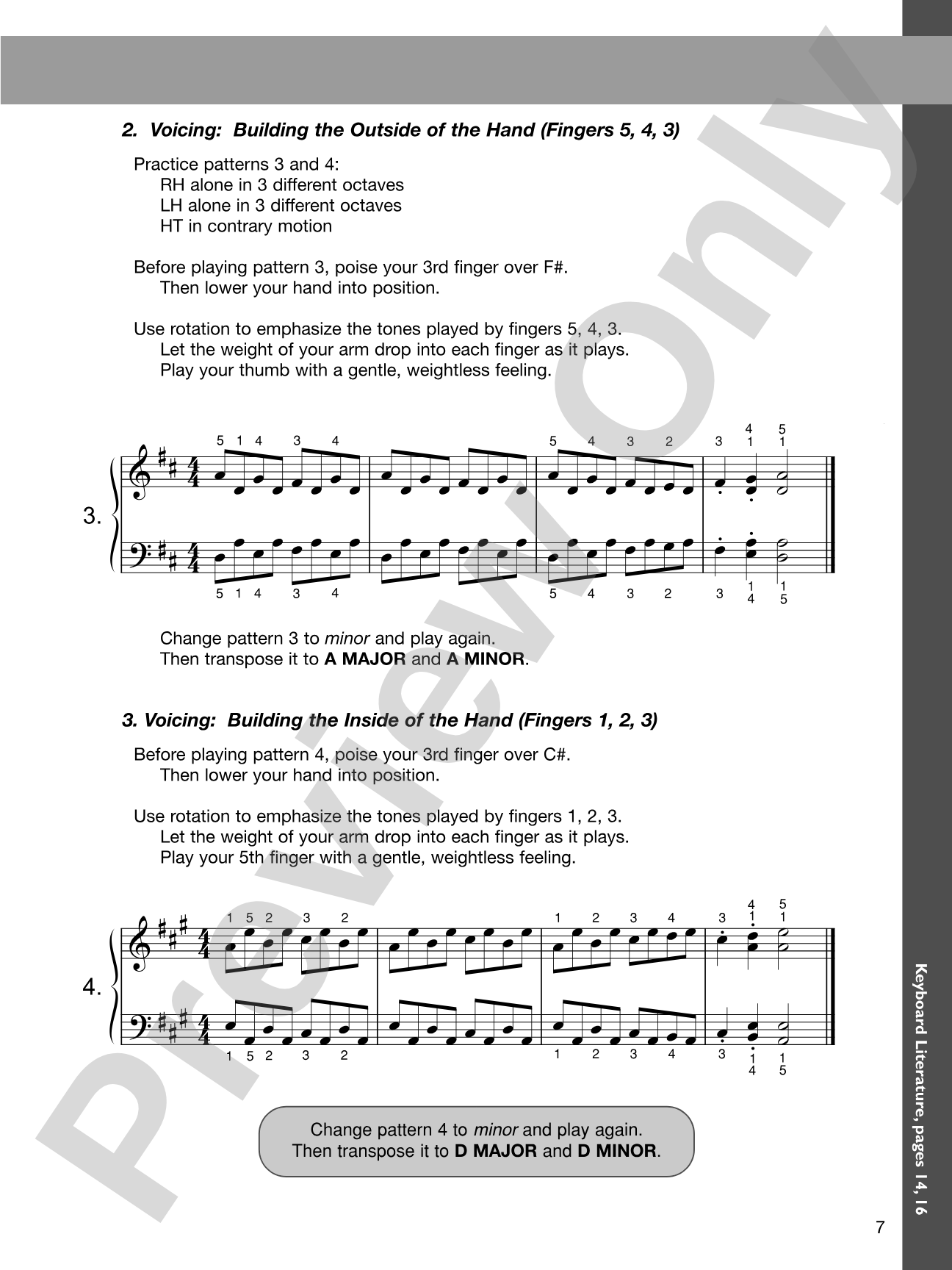 The Music Tree: Keyboard Technic, Part 3: Piano