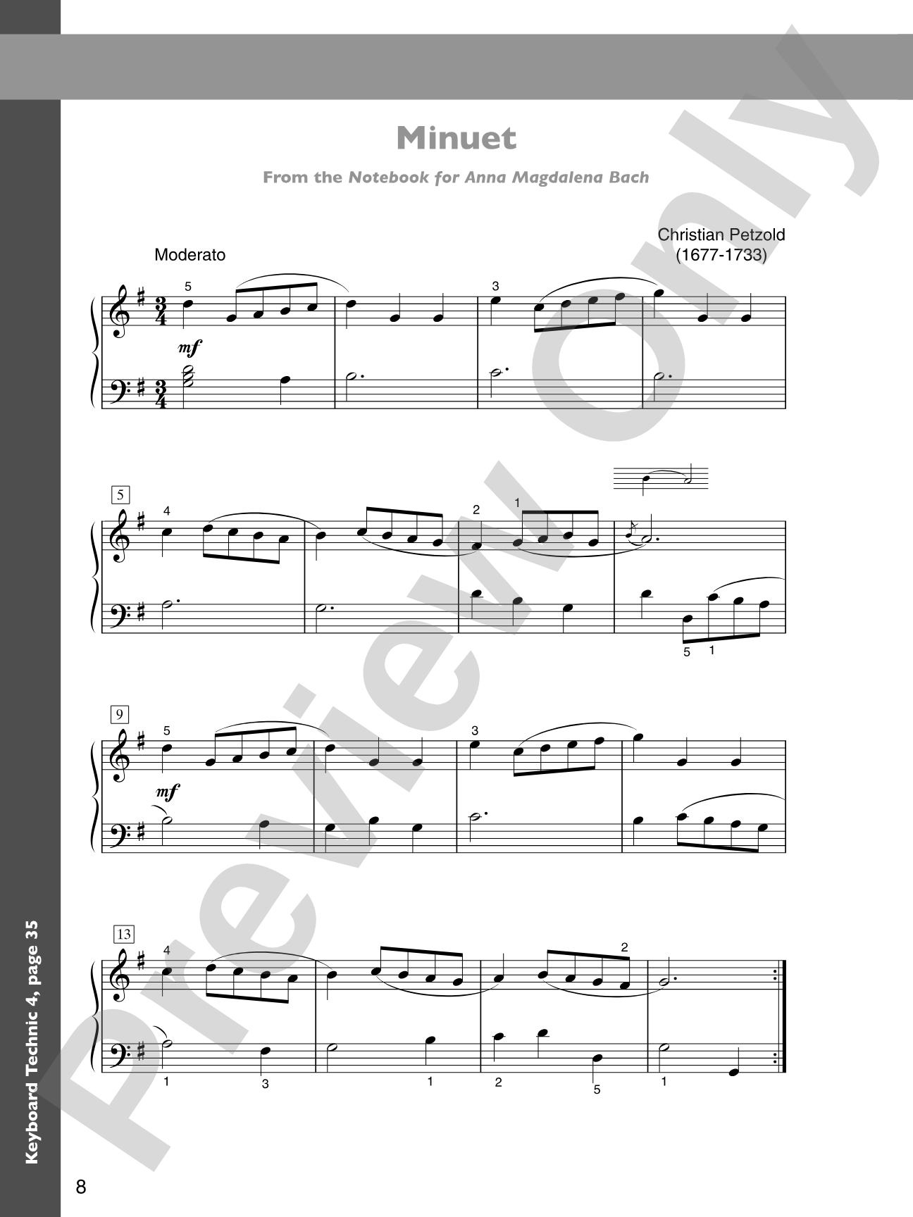 The Music Tree: Keyboard Literature, Part 4: Timeless Gems from 18th, 19th & 20th Centuries: Piano