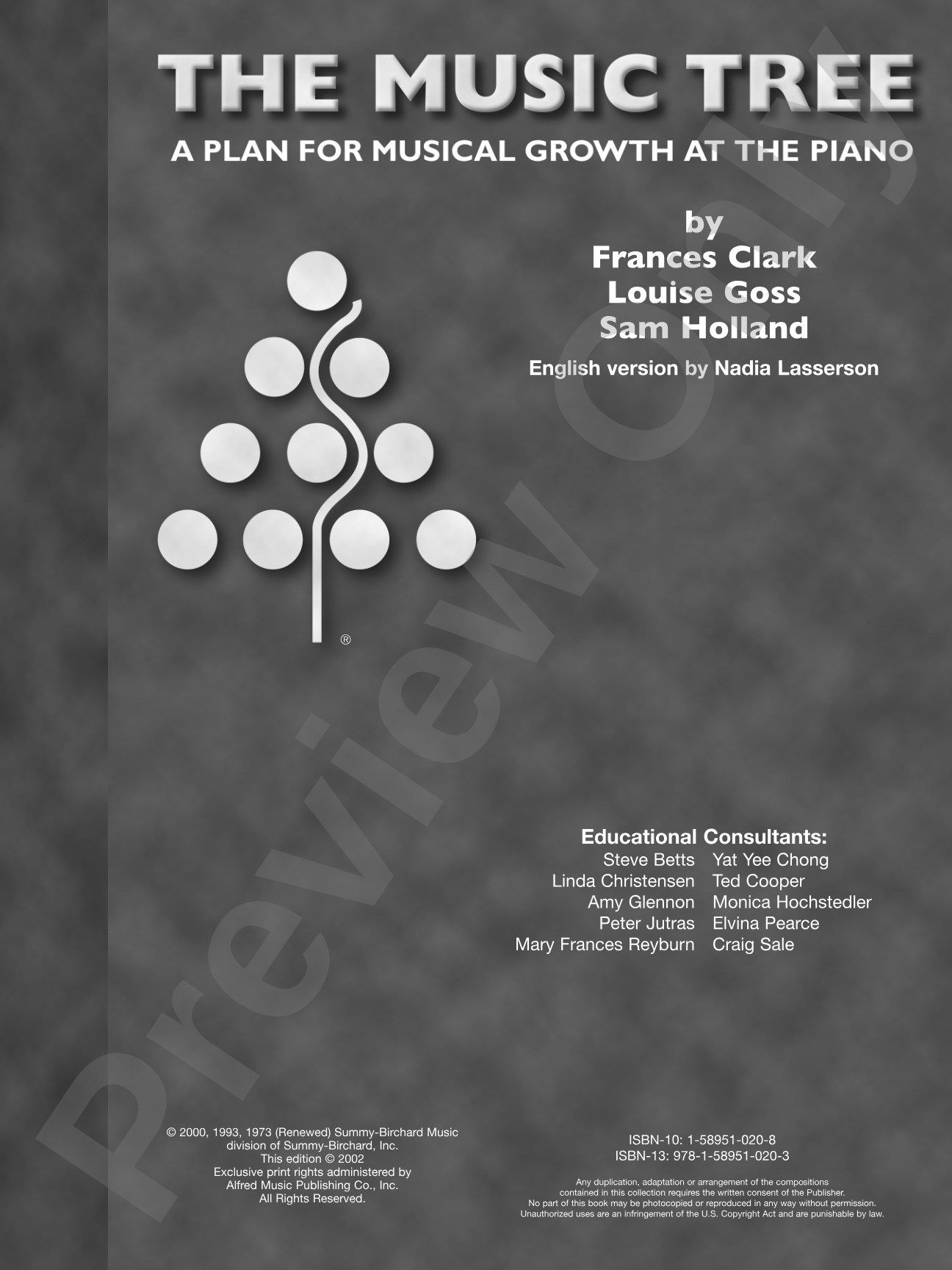 The Music Tree: English Edition Student's Book, Part 1: A Plan for Musical Growth at the Piano: Piano