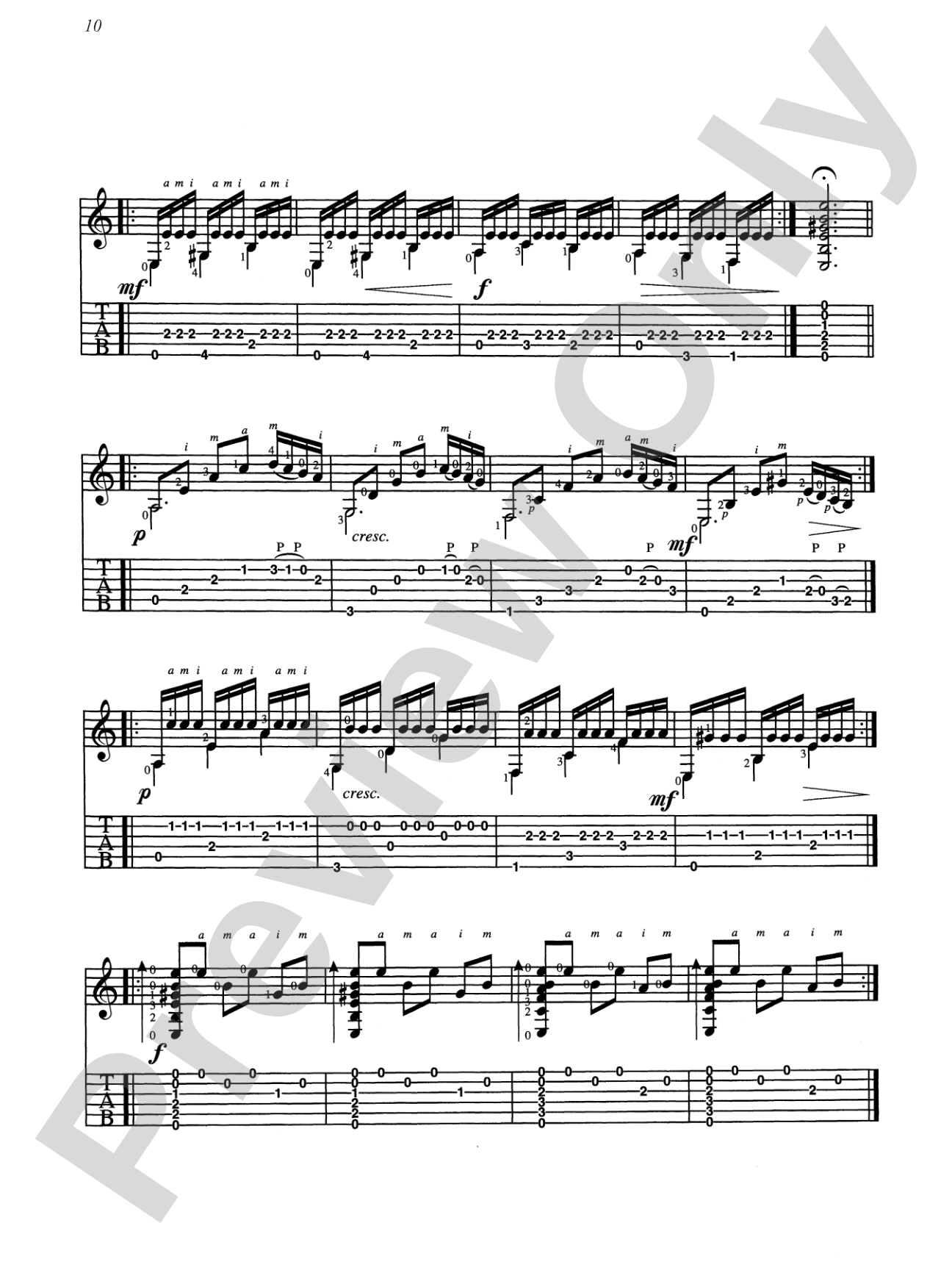 Spanish for Guitar: Masters in TAB: Easy to Intermediate Solos by the Spanish Masters: Guitar Tab