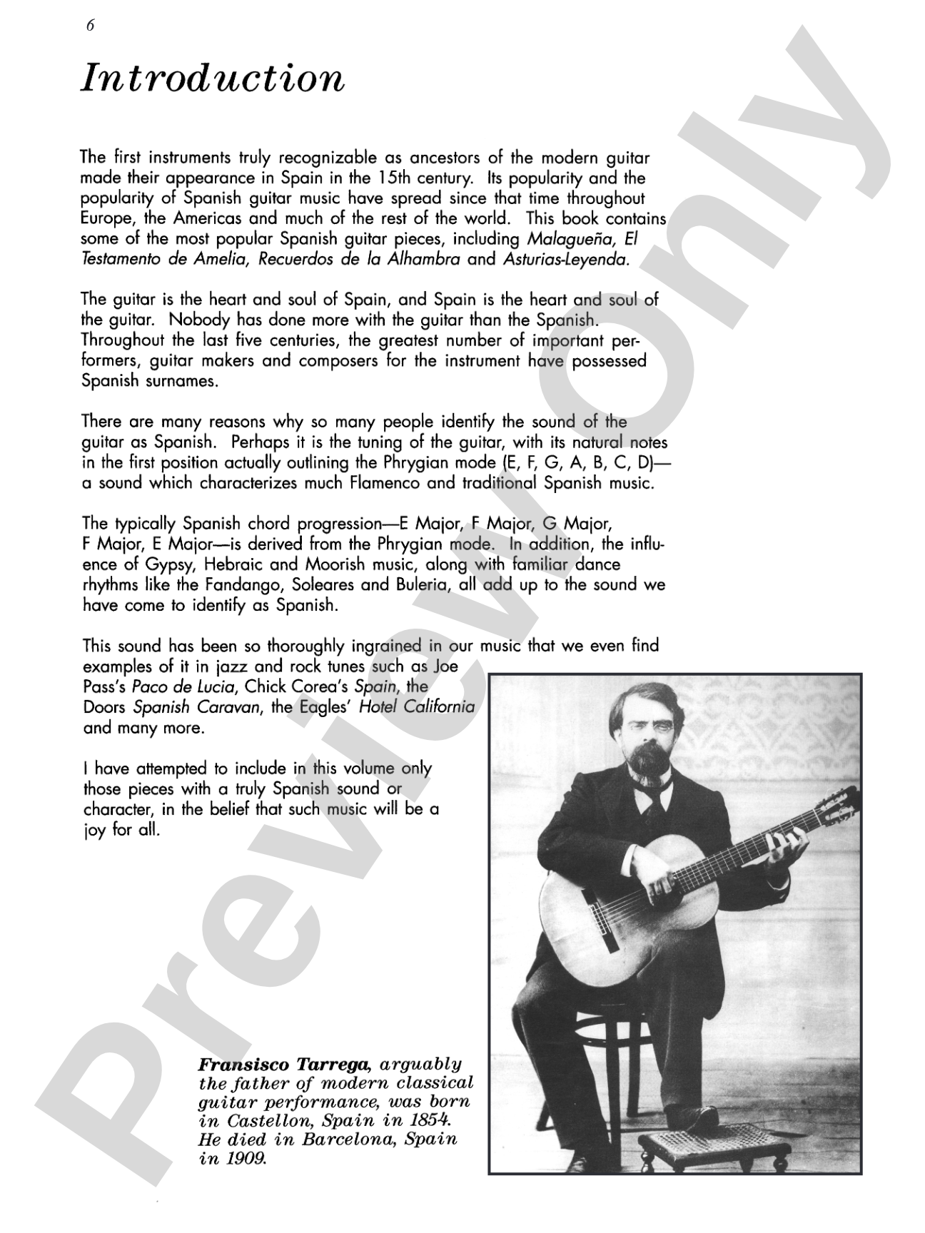 Spanish for Guitar: Masters in TAB: Easy to Intermediate Solos by the Spanish Masters: Guitar Tab