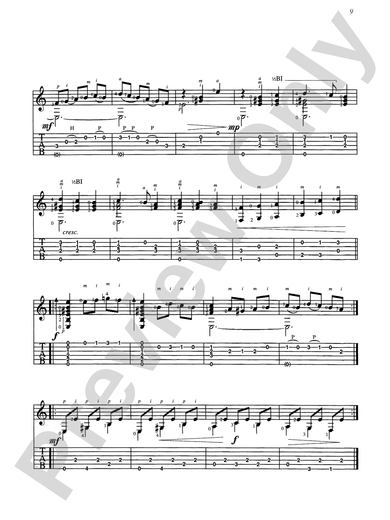 Spanish for Guitar: Masters in TAB: Easy to Intermediate Solos by the Spanish Masters: Guitar Tab