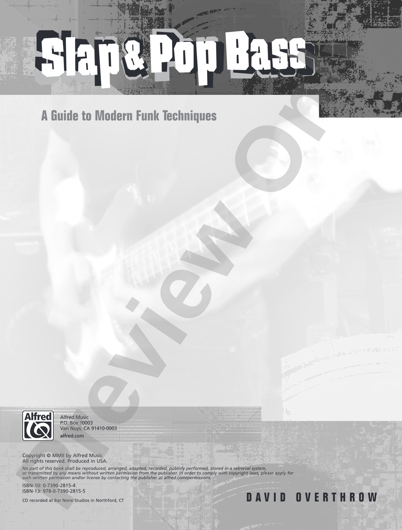 Slap & Pop Bass: A Guide to Modern Funk Techniques