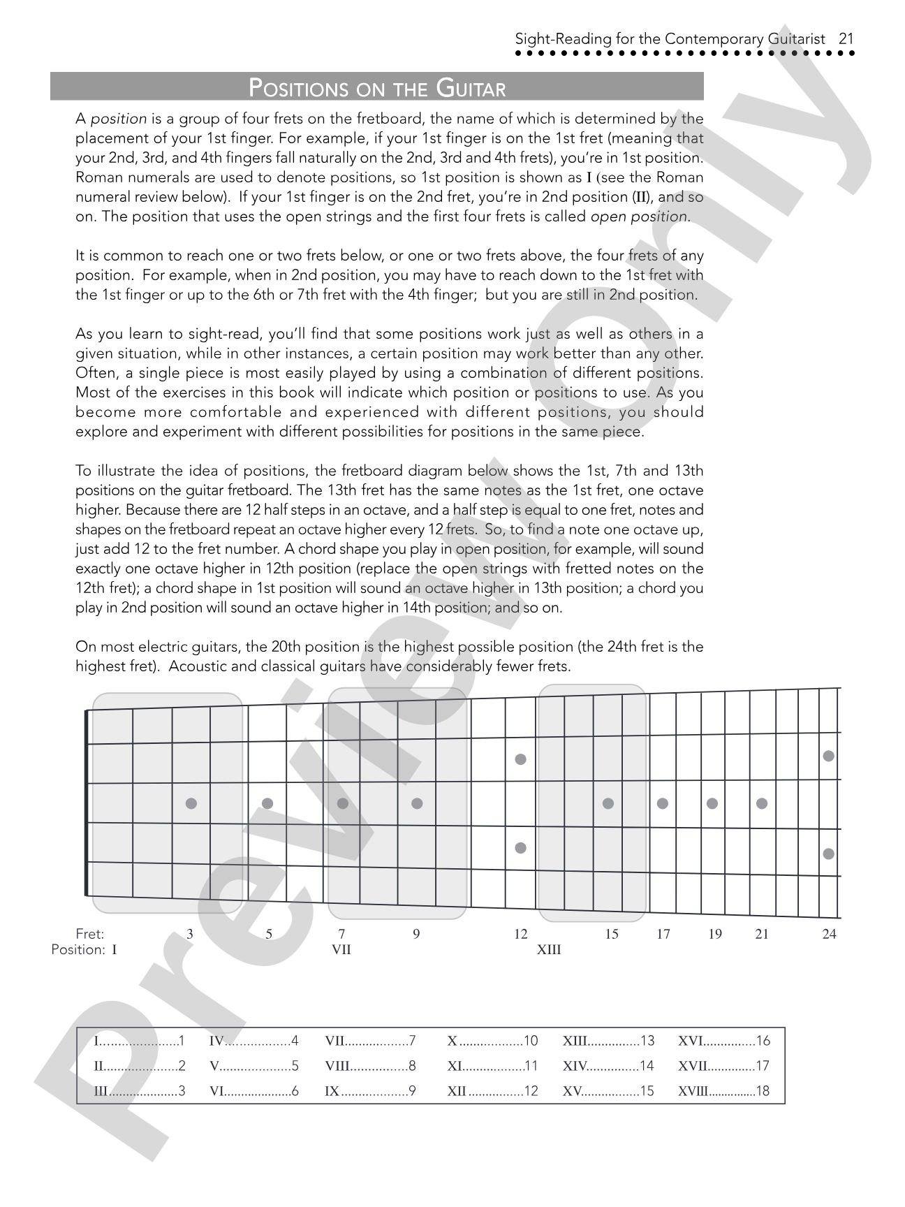 Sight-Reading for the Contemporary Guitarist: The Ultimate Guide to Music for Blues, Rock, and Jazz Guitarists