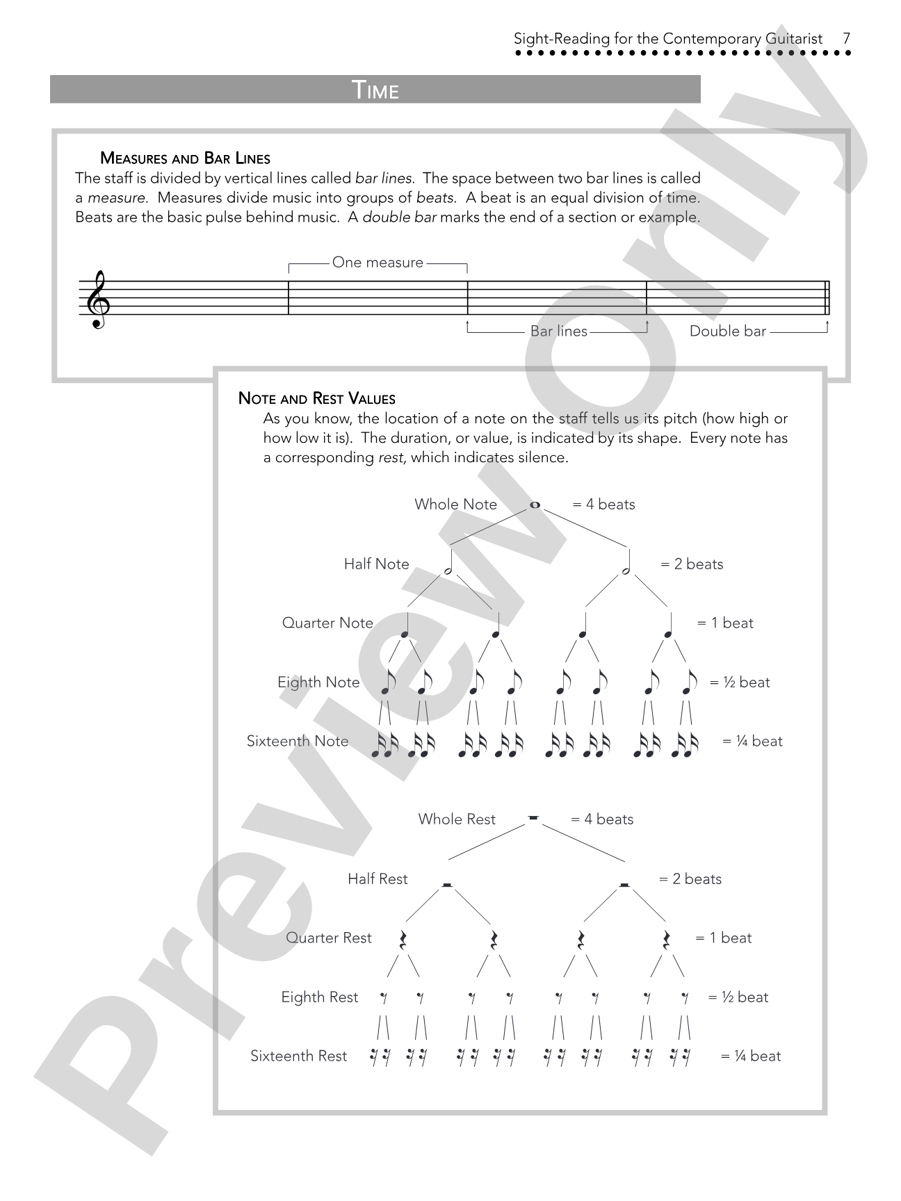 Sight-Reading for the Contemporary Guitarist: The Ultimate Guide to Music for Blues, Rock, and Jazz Guitarists