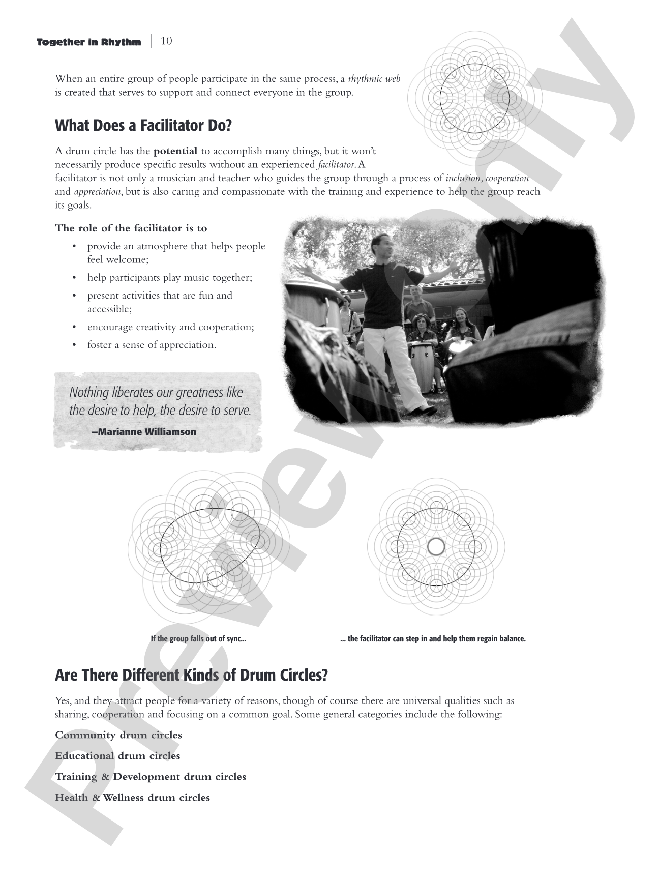 Together in Rhythm: A Facilitator's Guide to Drum Circle Music