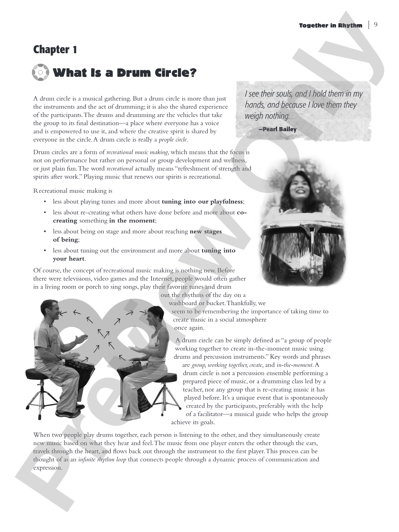 Together in Rhythm: A Facilitator's Guide to Drum Circle Music