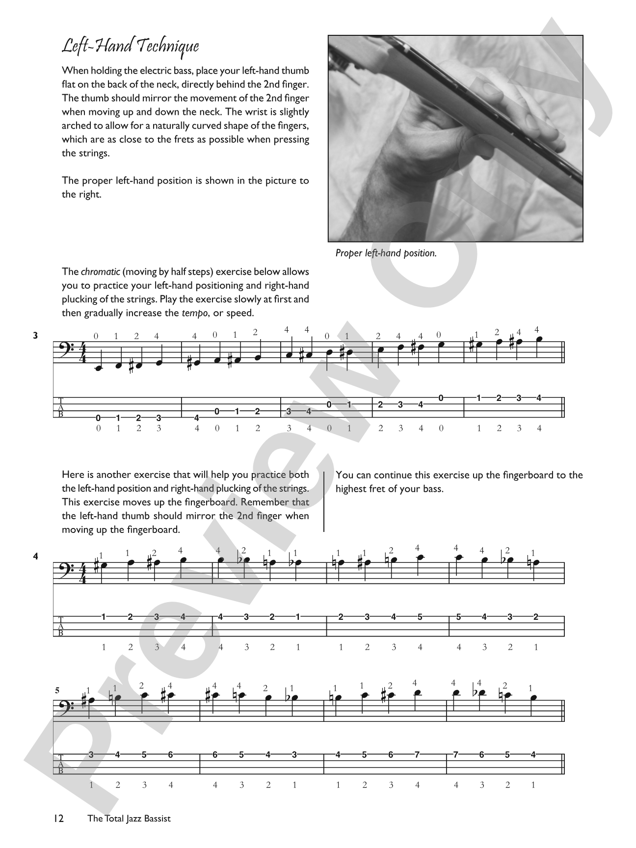 The Total Jazz Bassist: A Fun and Comprehensive Overview of Jazz Bass Playing