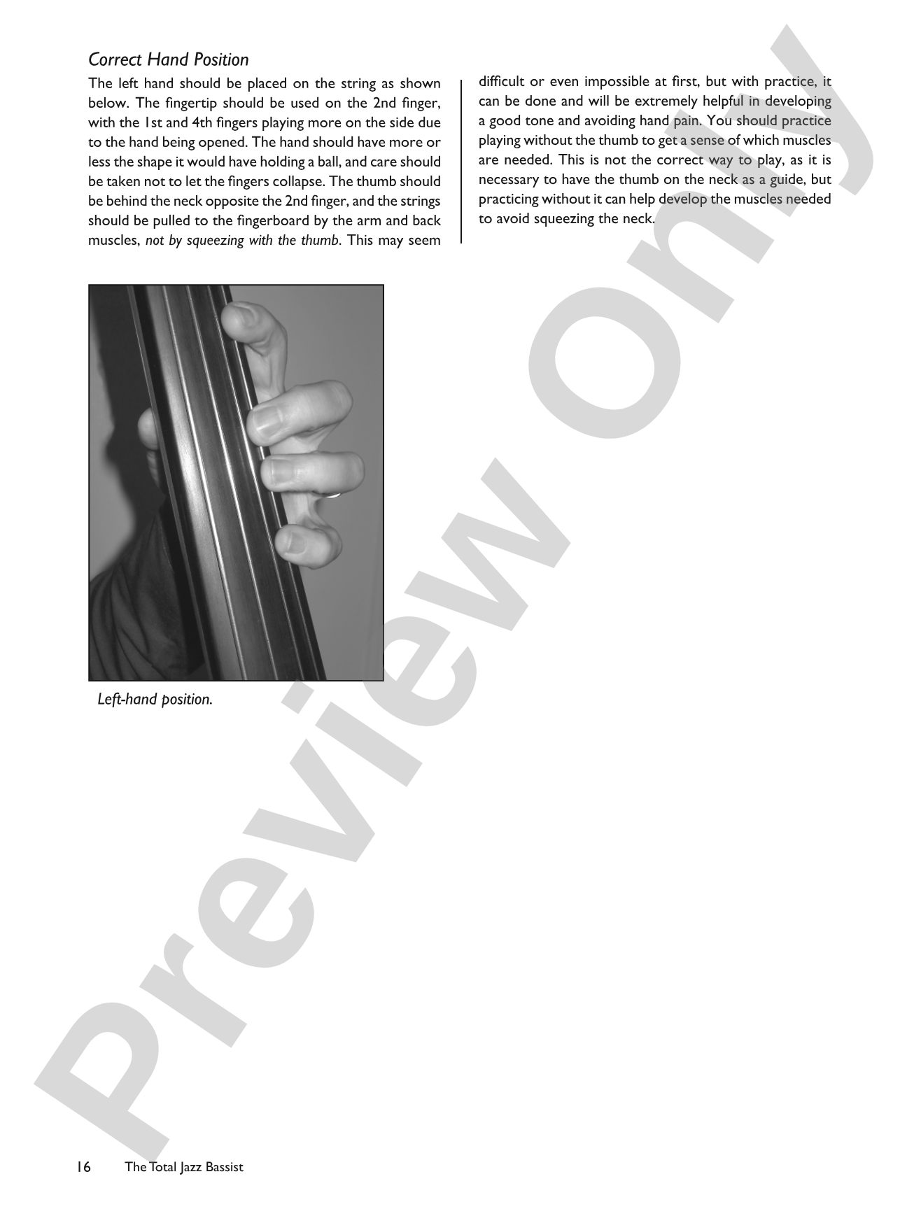 The Total Jazz Bassist: A Fun and Comprehensive Overview of Jazz Bass Playing