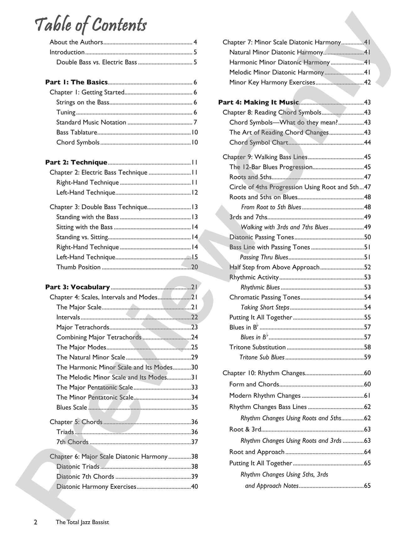 The Total Jazz Bassist: A Fun and Comprehensive Overview of Jazz Bass Playing