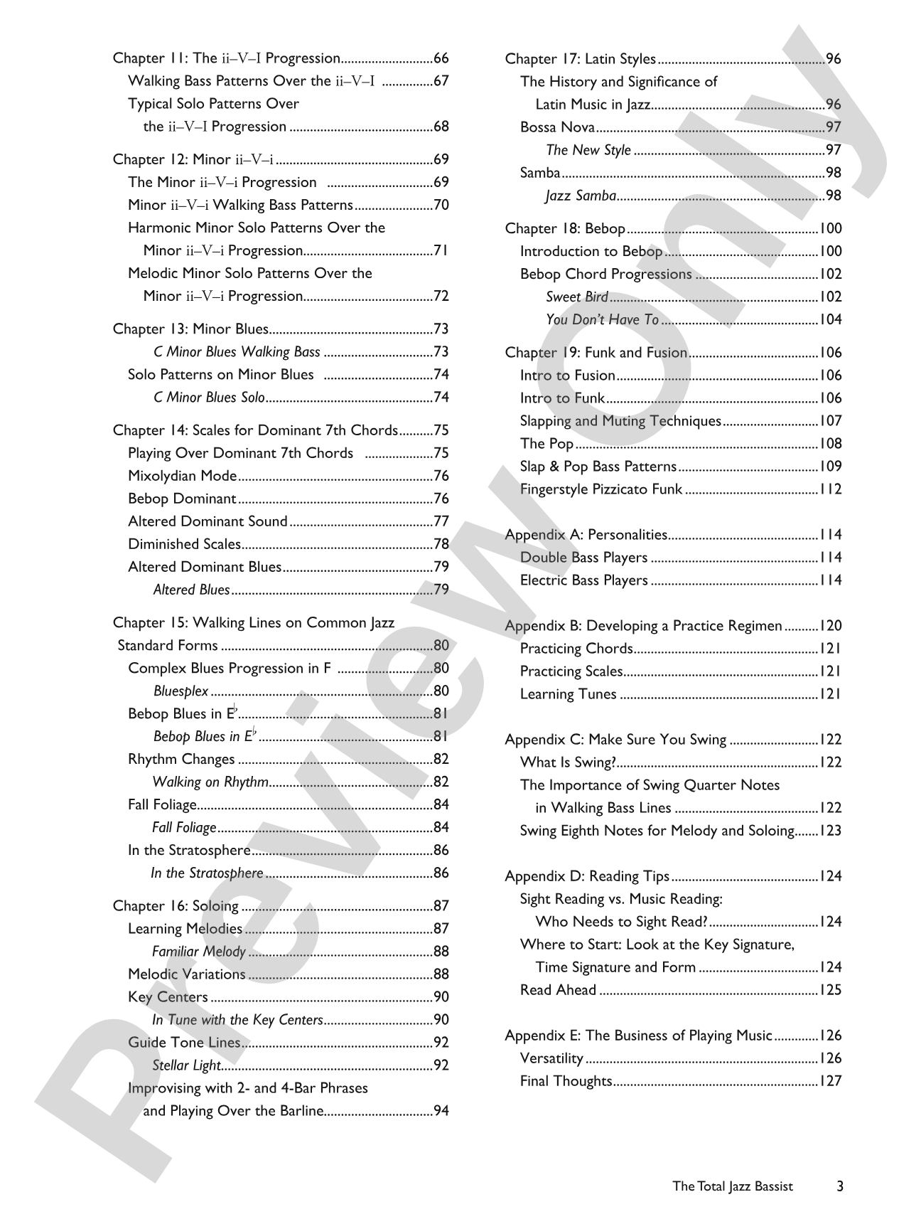The Total Jazz Bassist: A Fun and Comprehensive Overview of Jazz Bass Playing